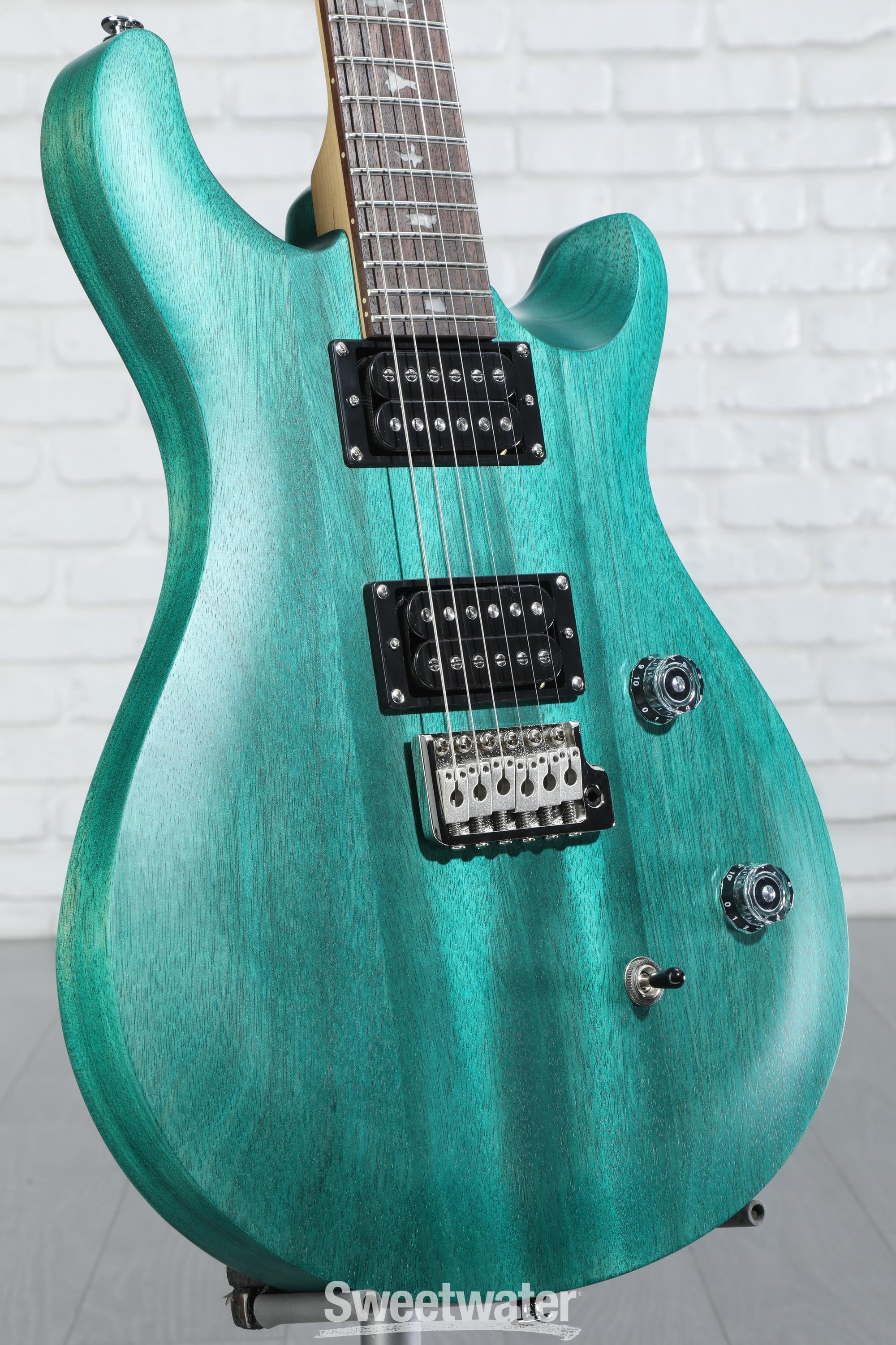 PRS SE CE 24 Standard Satin Electric Guitar - Turquoise