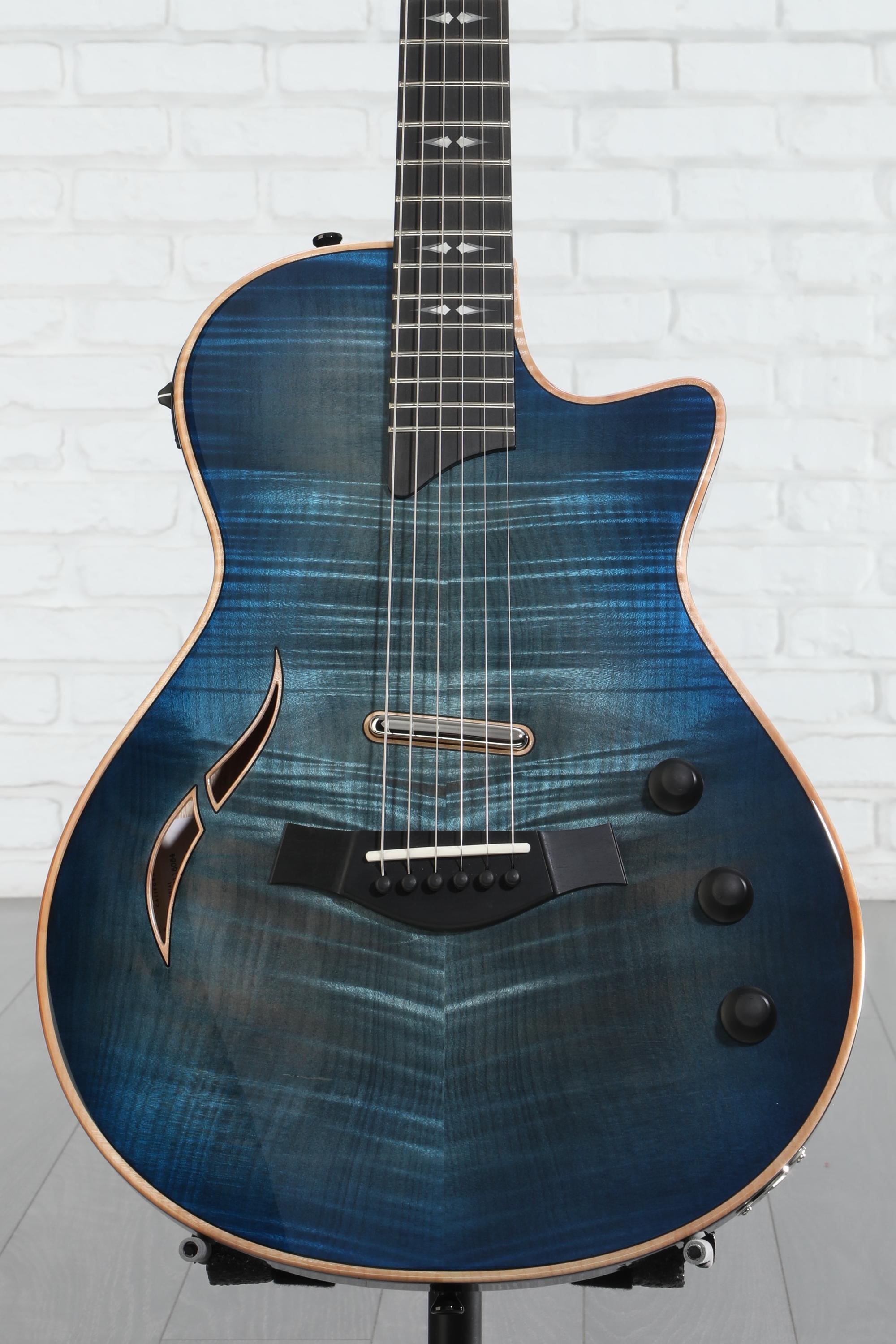 Taylor T5z Pro Hollowbody Electric Guitar - Harbor Blue | Sweetwater