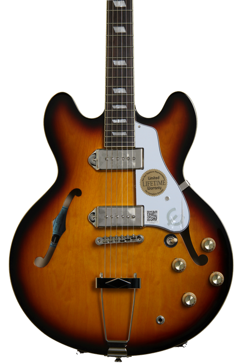 Epiphone Sweet-Mod 'Inspired by' John Lennon Casino - Vintage Sunburst,  Plek'd