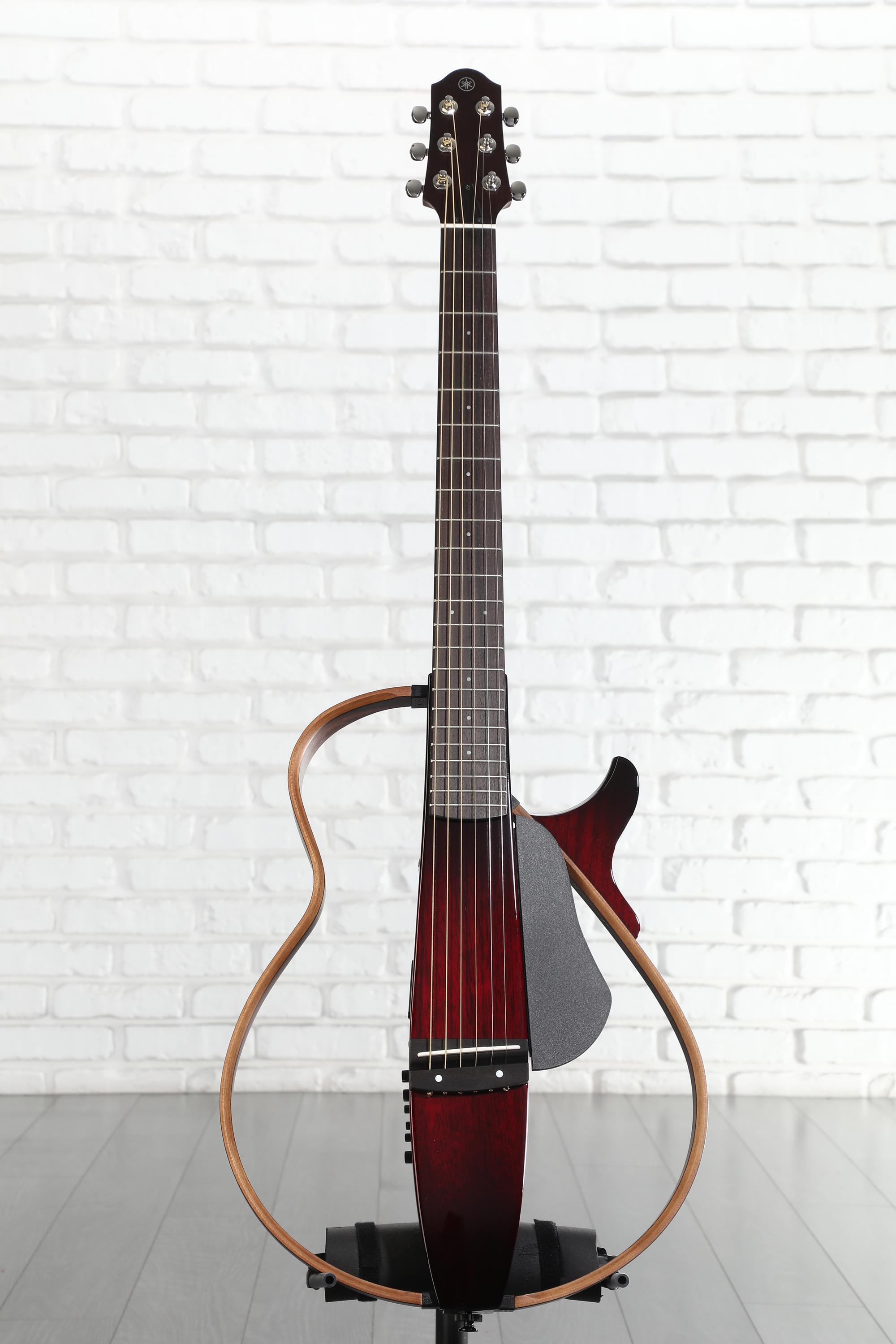 家具 YAMAHA SLG200S Amazon.com: Yamaha SLG200S CRB Steel String Silent Guitar with