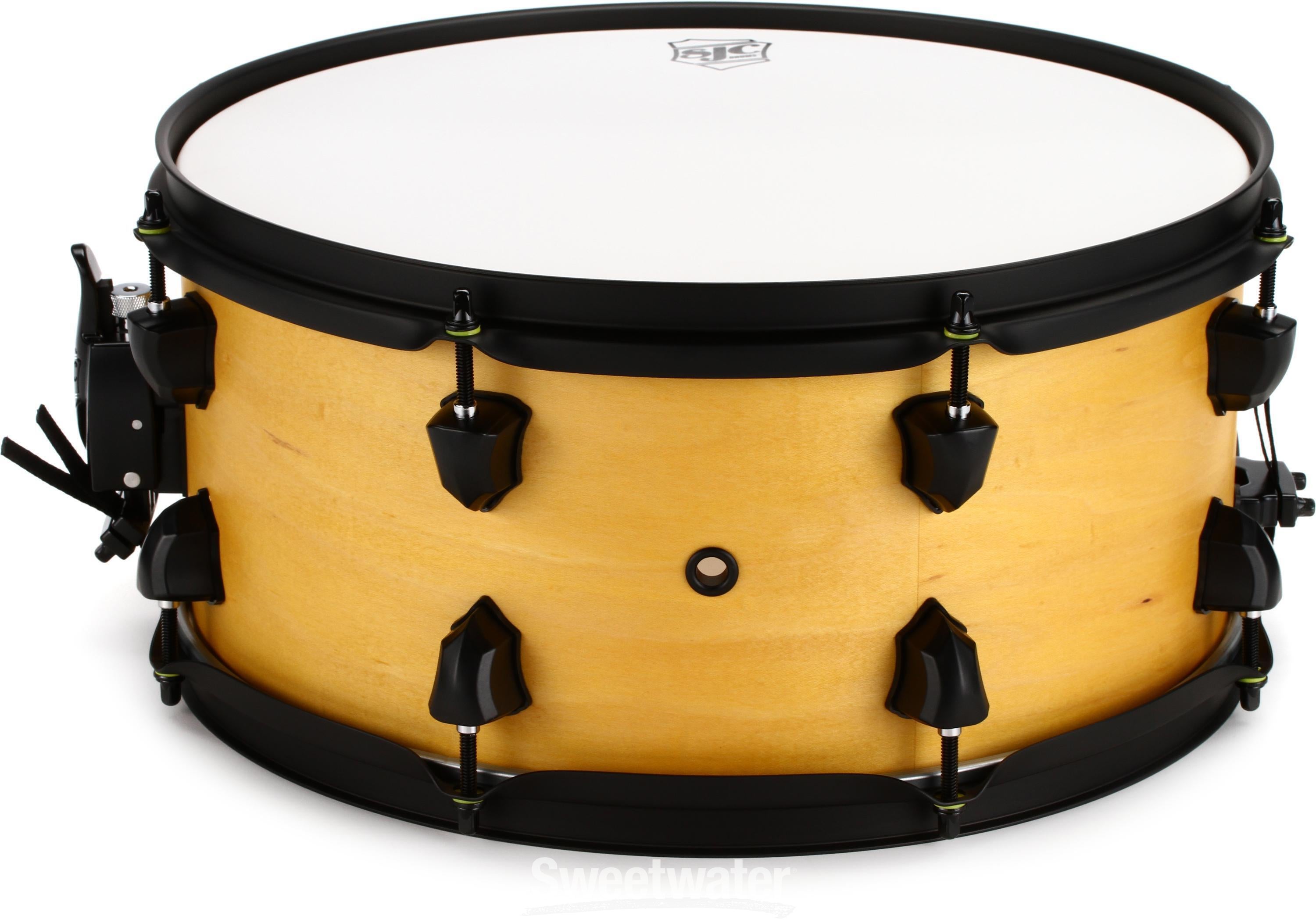 Snare Custom 6インチ Amazon.com: SJC Custom Drums Jam Can Side Snare Drum - 6 x
