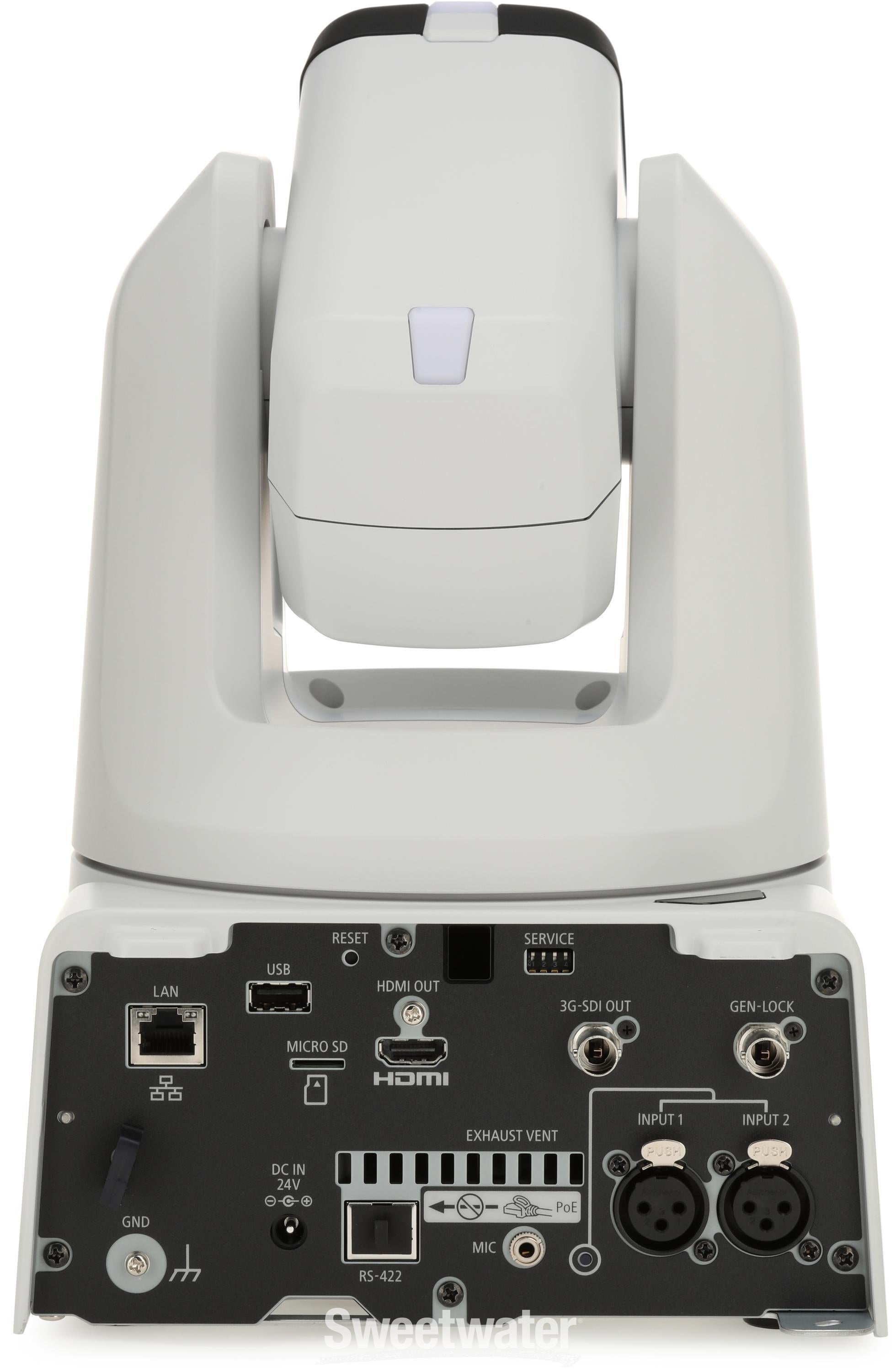 Canon CR-N500 4K UHD Indoor PTZ Camera - White | Sweetwater