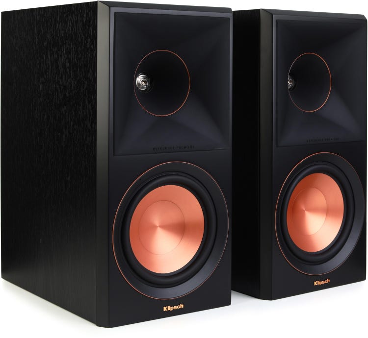 Klipsch RP-600M II Passive Bookshelf Speaker Pair Ebony Sweetwater