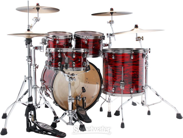 Sonor AQX Micro 4-pc Shell Pack w/ 14 Kick - Red Moon Sparkle