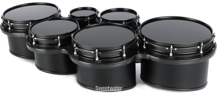 Ludwig Performance Marching Multi Toms - 6-/8-/10-/12-/13-/14-inch, Matte Black