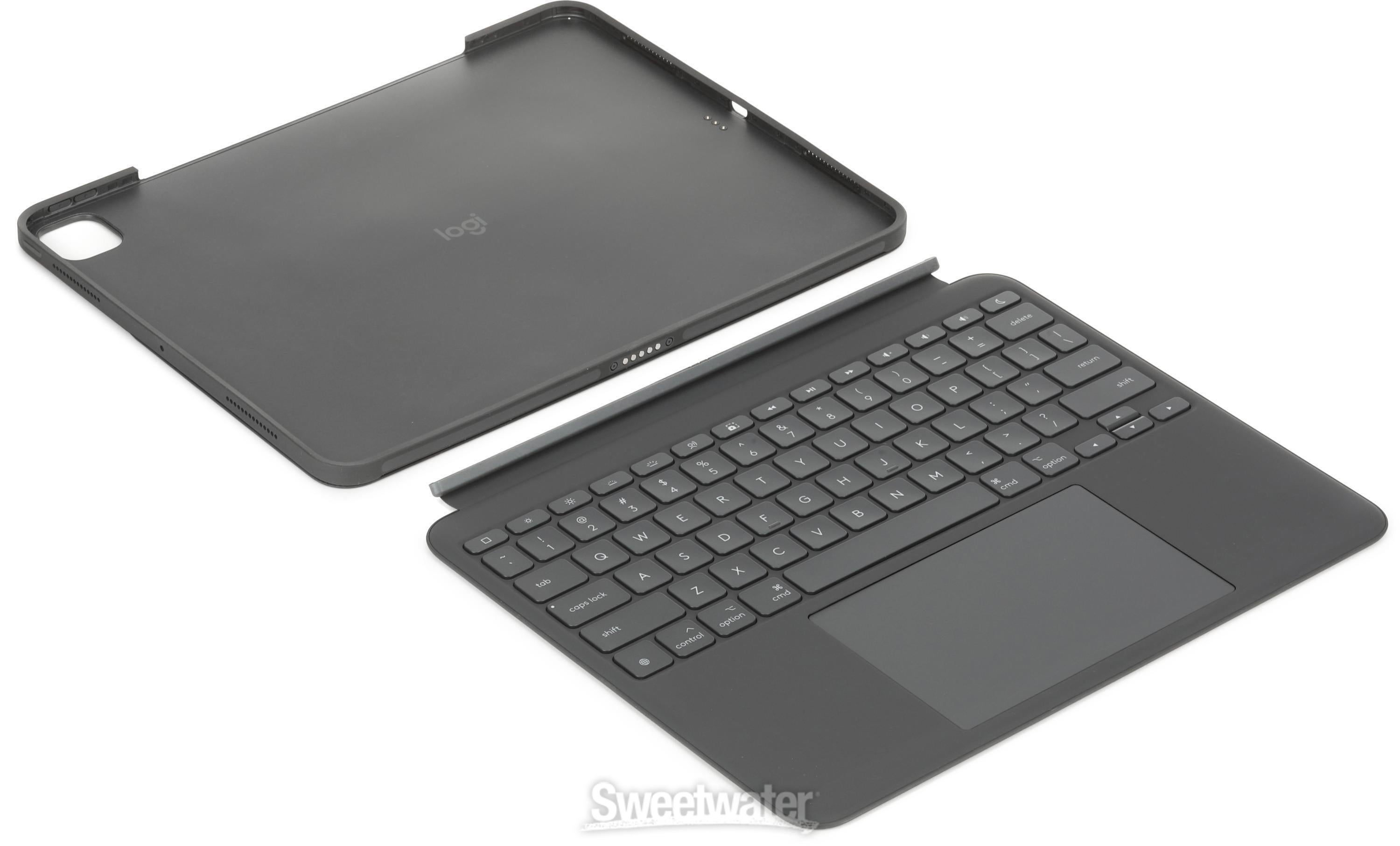 Logitech Combo Touch for 13-inch iPad Pro - Graphite | Sweetwater