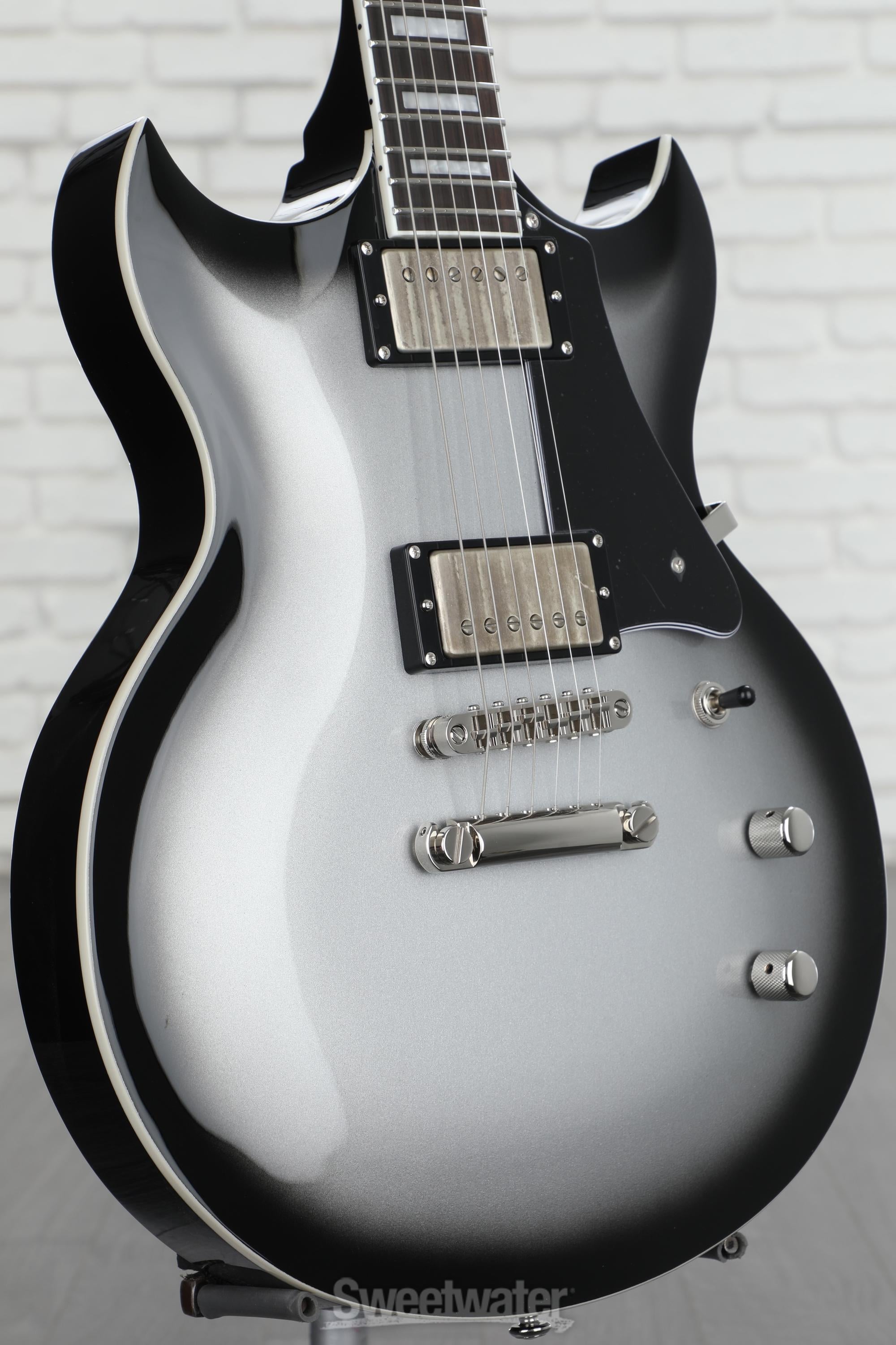 Photo of ESP LTD Signature Bill Kelliher Royal Shiva Electric Guitar - Silver Sunburst