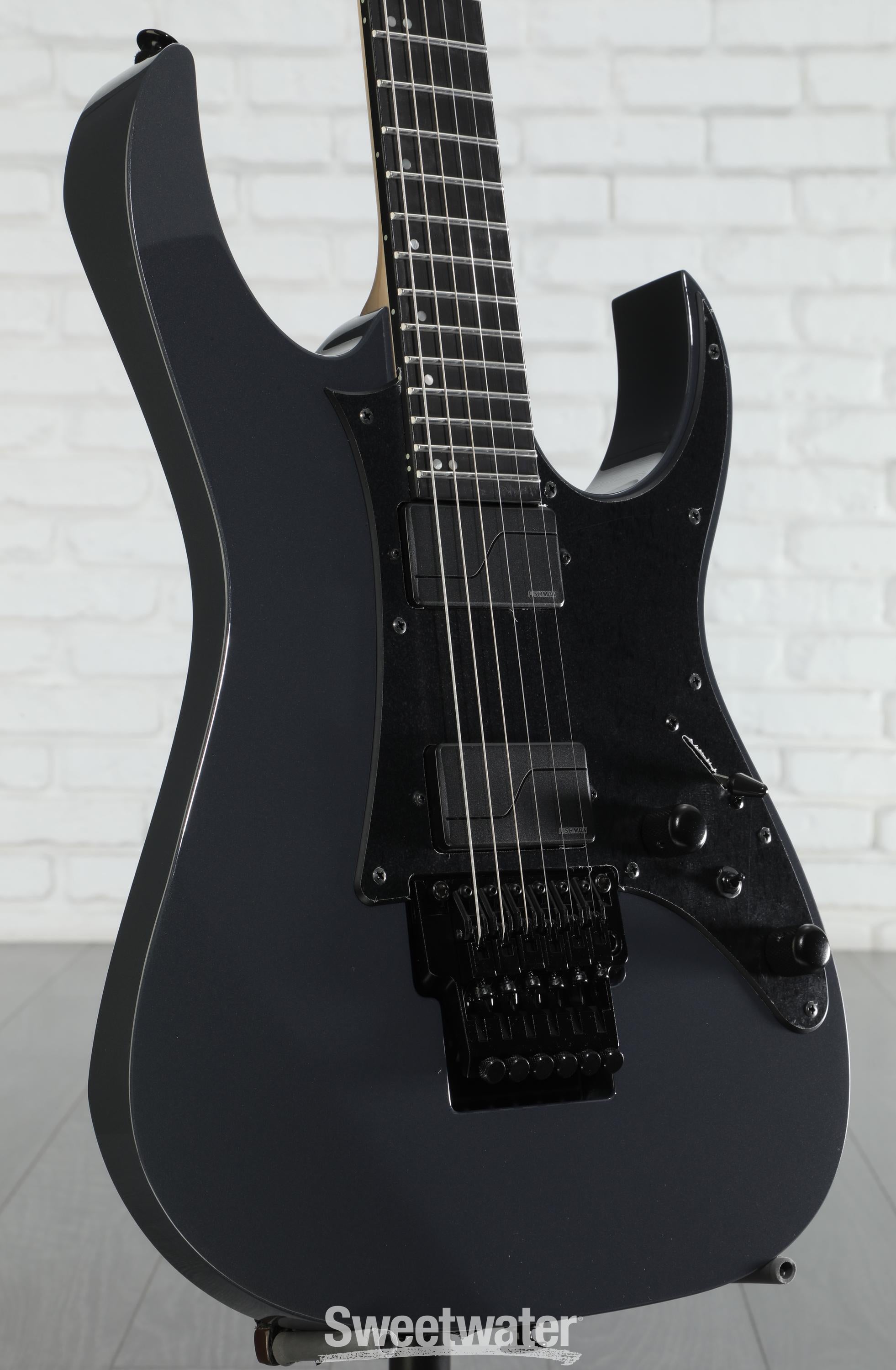 ギター Ibanez RGR5130 Prestige Ibanez Prestige RGR5130 Electric Guitar - Gray Metallic