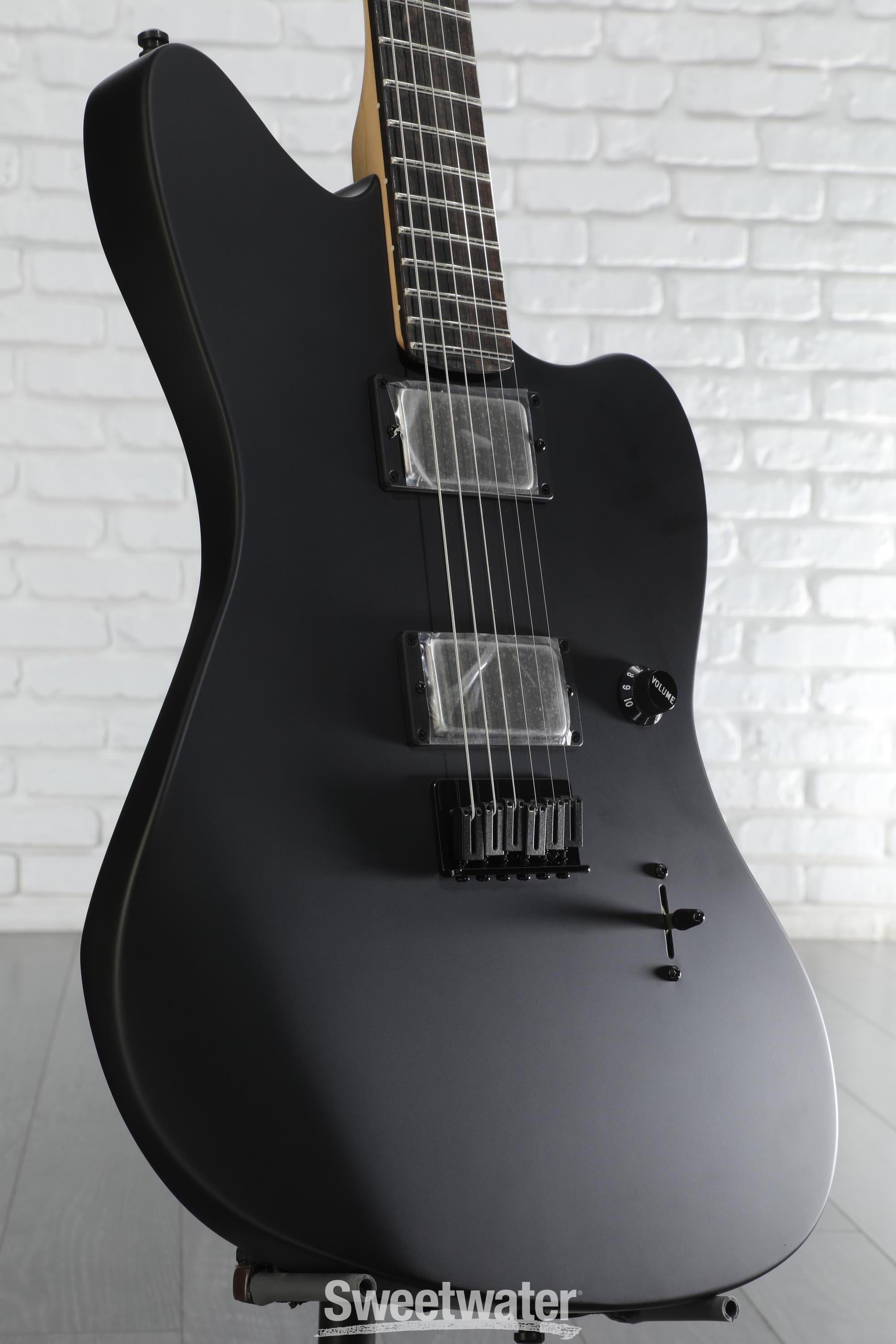 Fender Jim Root Jazzmaster - Flat Black with Ebony