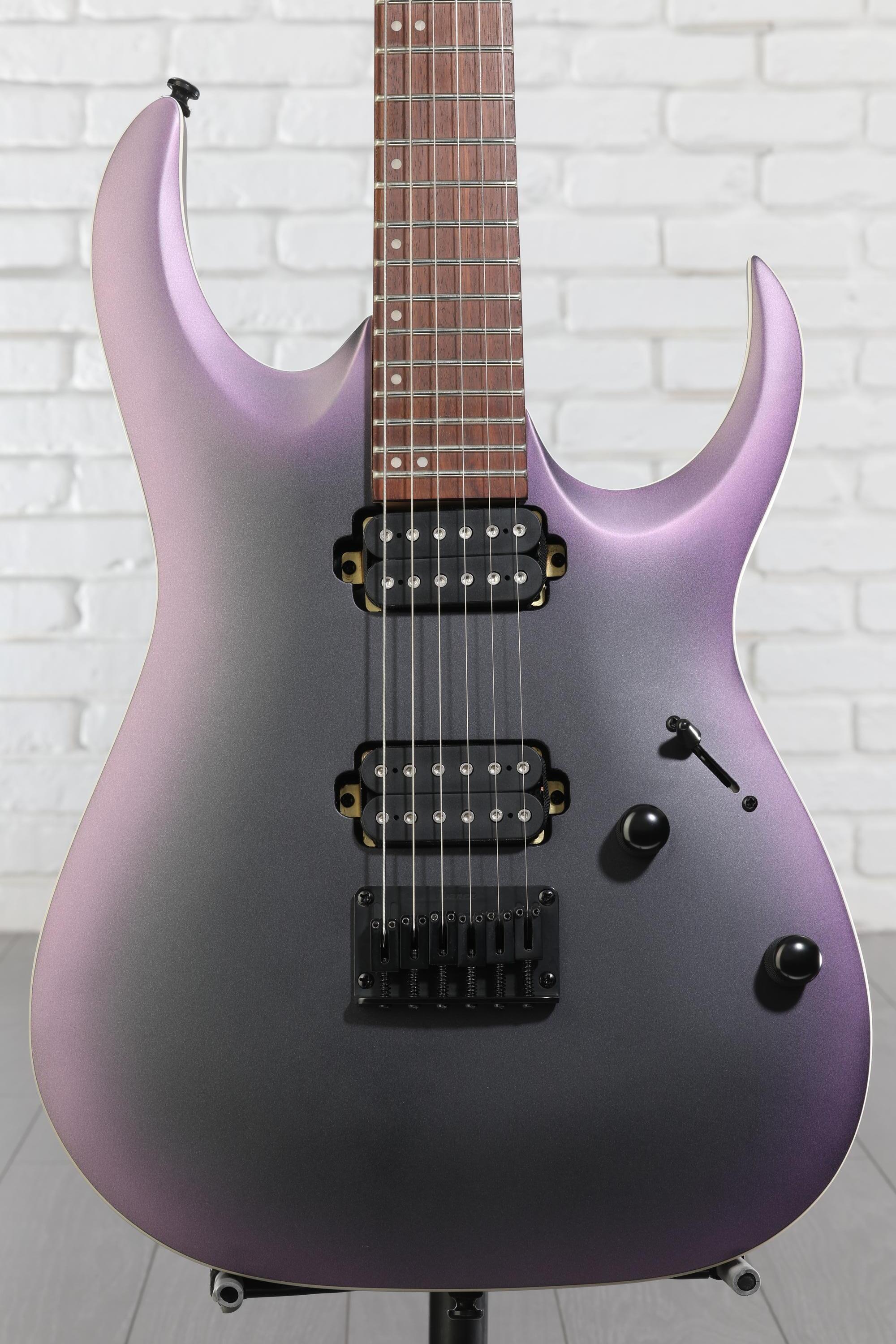 Ibanez Standard RGA42EX Electric Guitar - Black Aurora Burst Matte