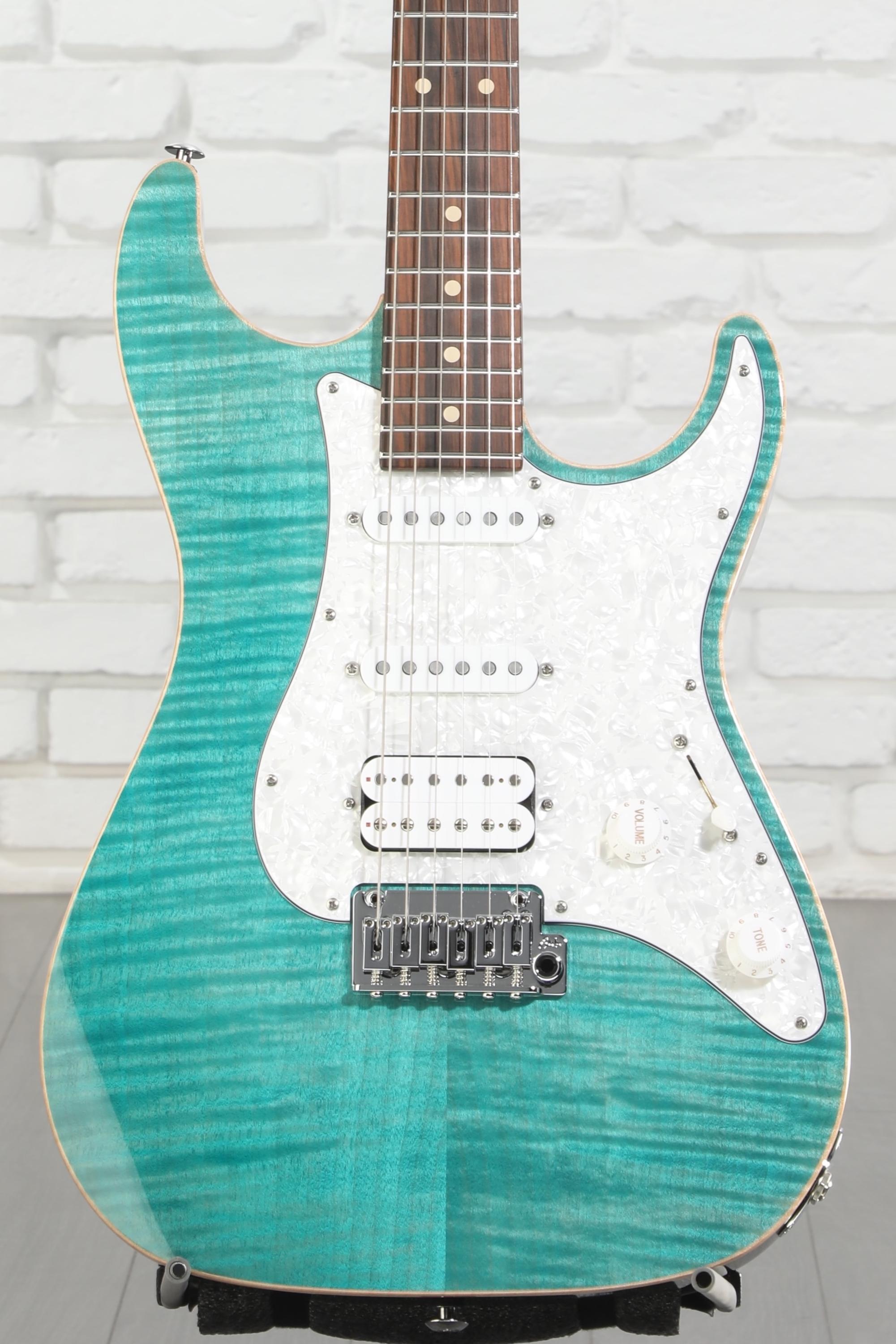 Suhr Standard Plus Electric Guitar - Bahama Blue with Pau Ferro