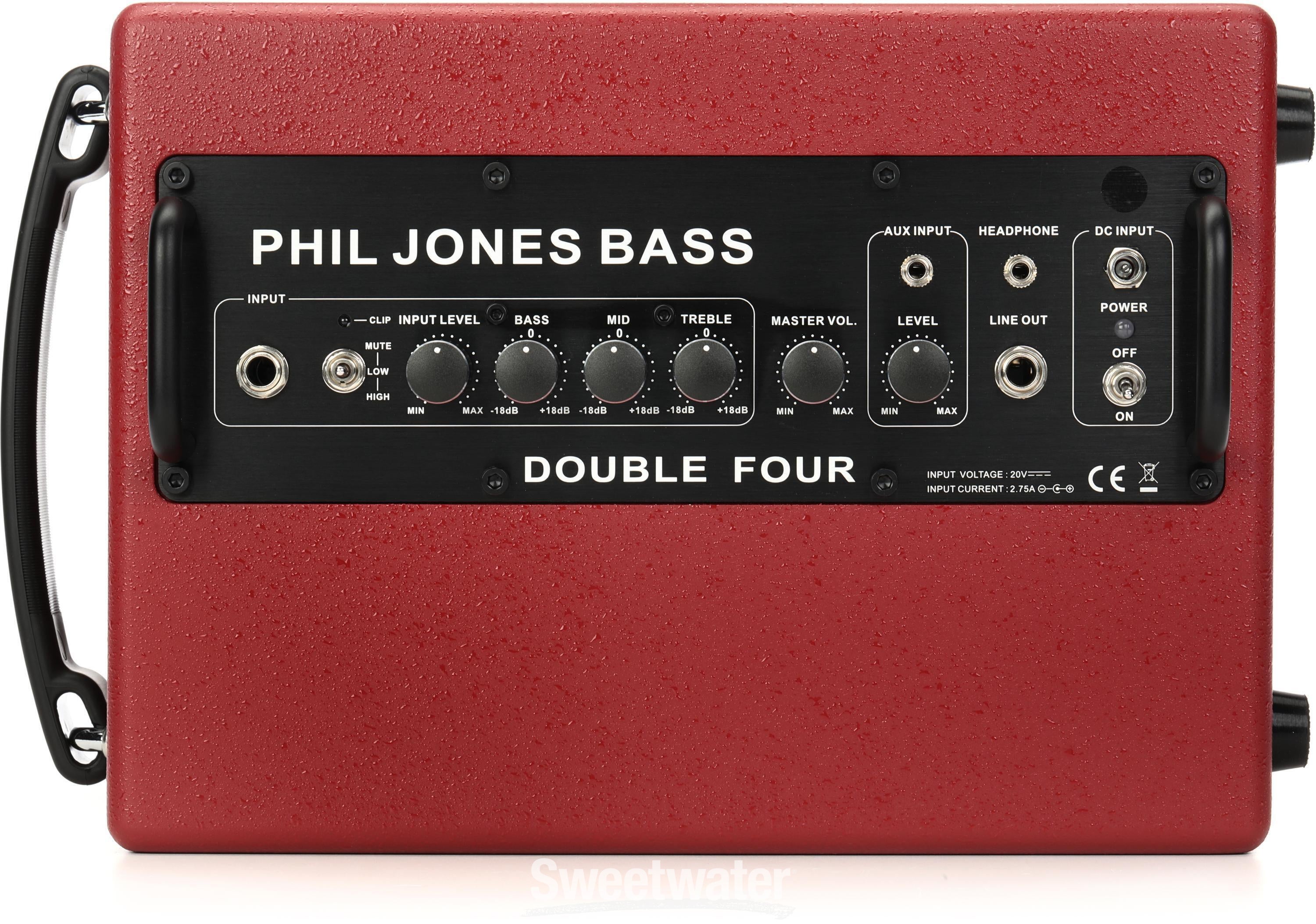 Phil Jones Bass Double Four 2 x 4-inch 70-watt Bass Combo