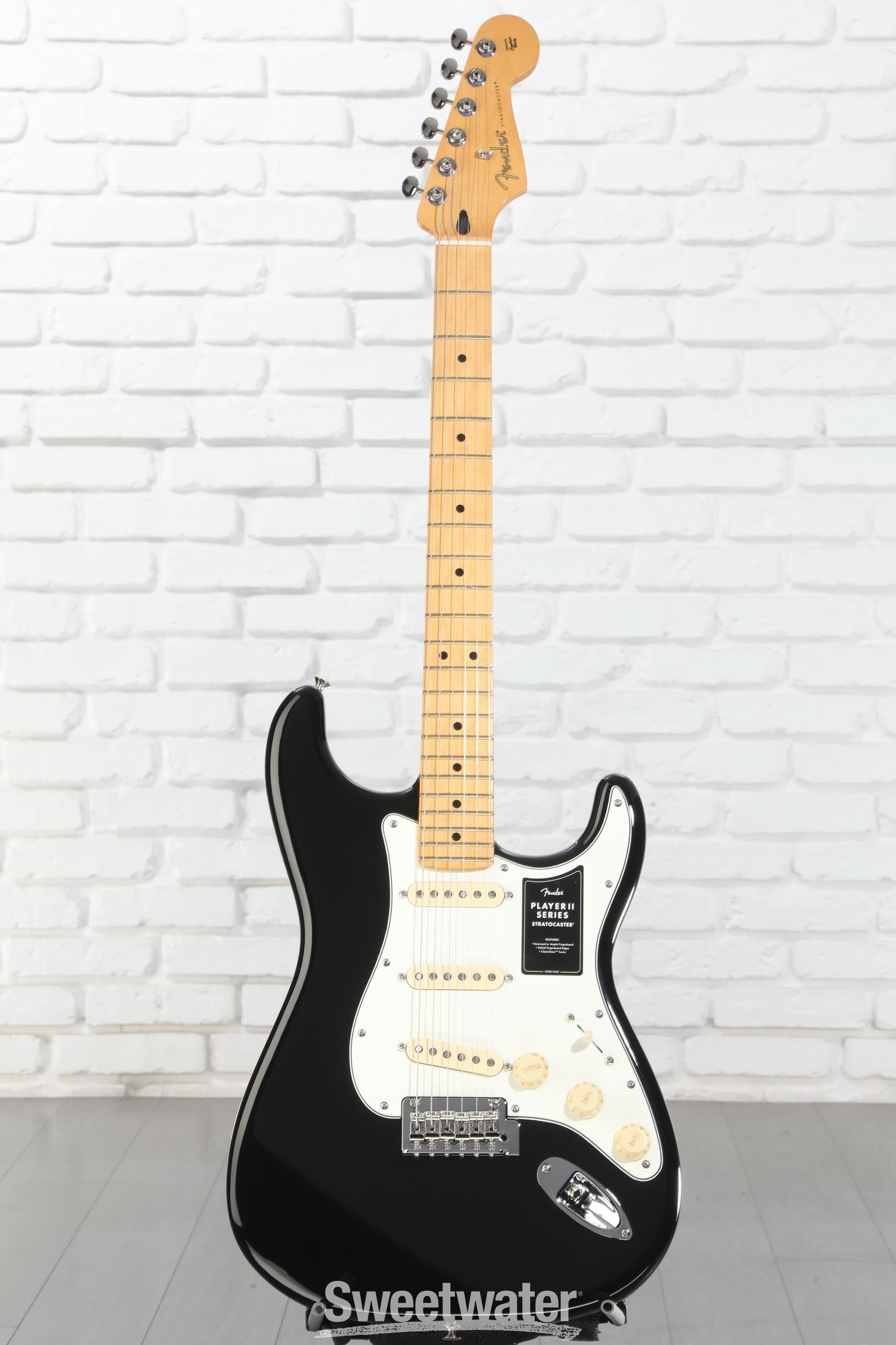 Fender Player II Series Stratocaster 黒 Fender Player II Stratocaster Maple Fingerboard Limited-Edition