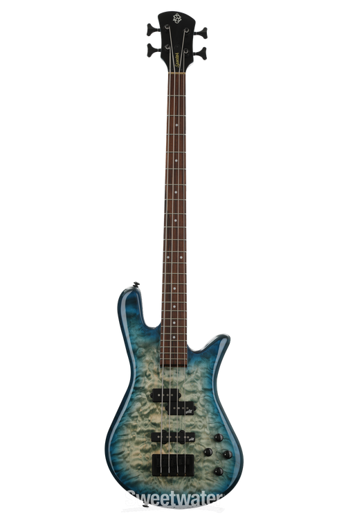 Spector Legend 4 Neck-Thru Bass Guitar - Faded Blue Gloss