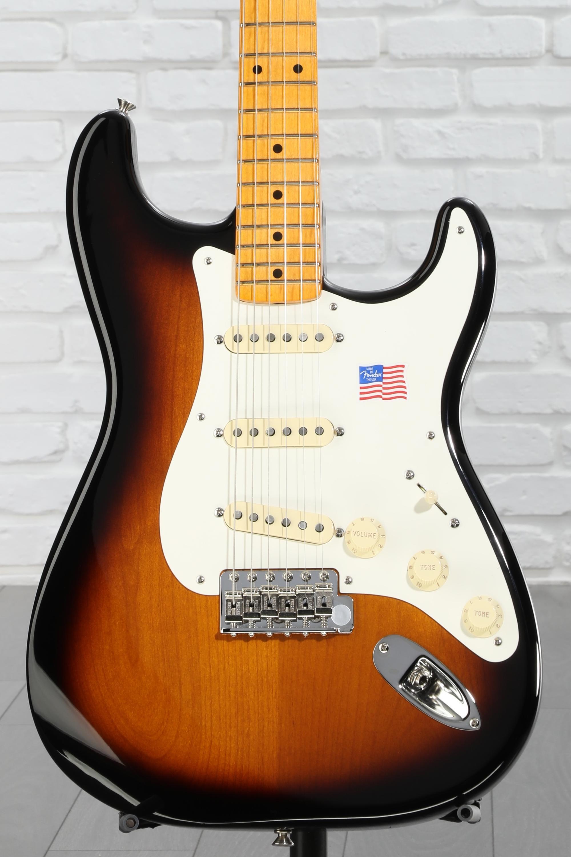 ギター Fender USA Eric Johnson Fender Eric Johnson Stratocaster - 2-Color Sunburst with