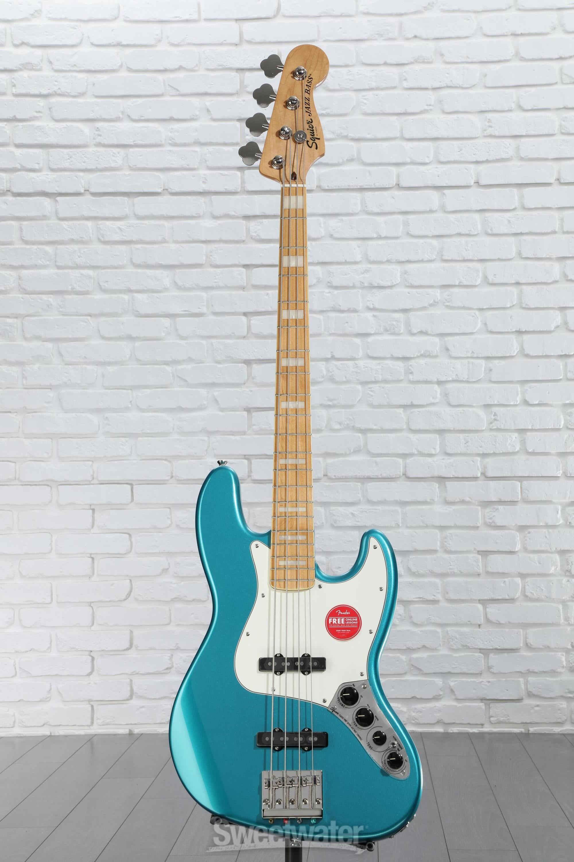 Squier Classic Vibe Active '70s Jazz Bass - Ocean Turquoise