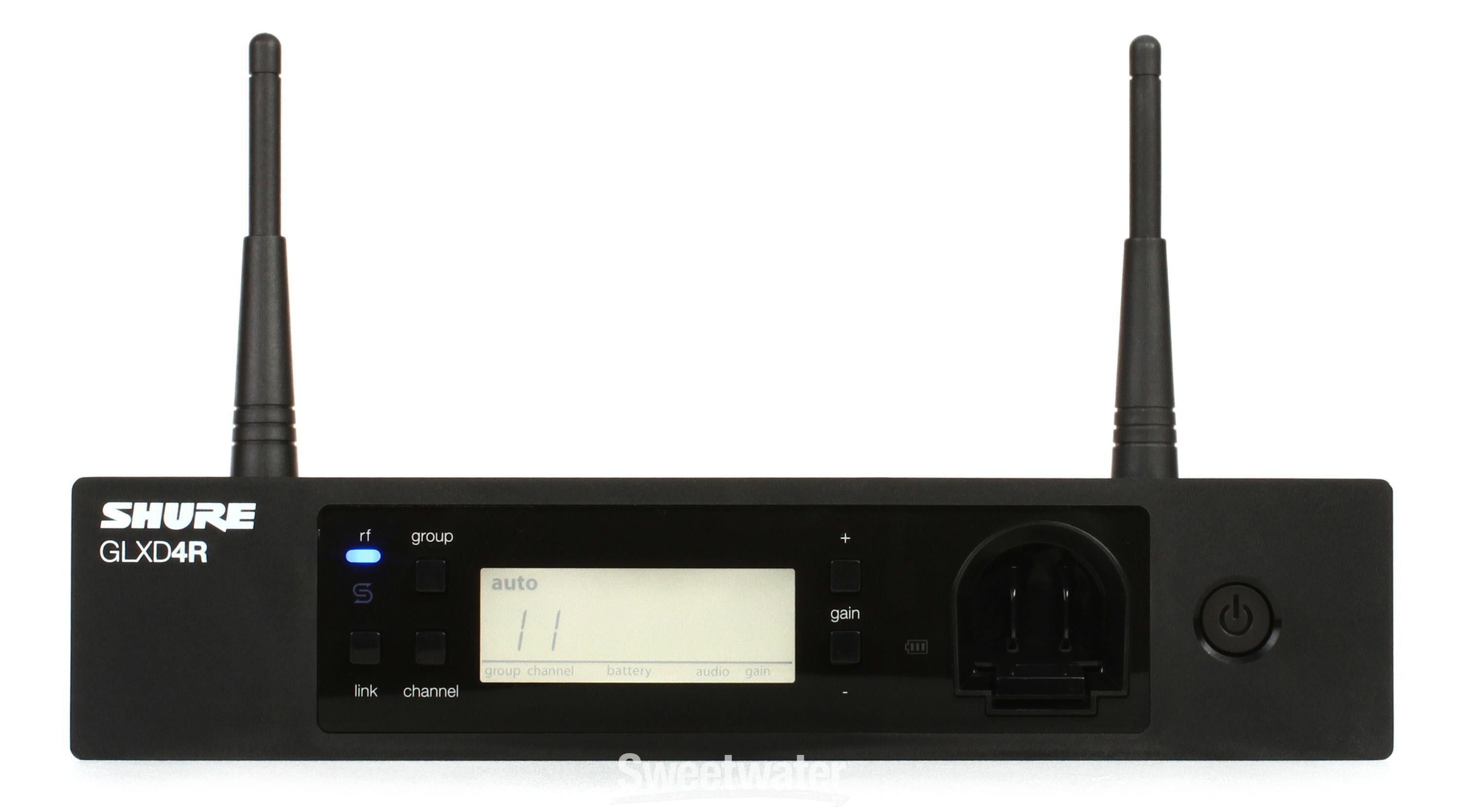 Shure GLXD14R Digital Wireless Guitar System | Sweetwater