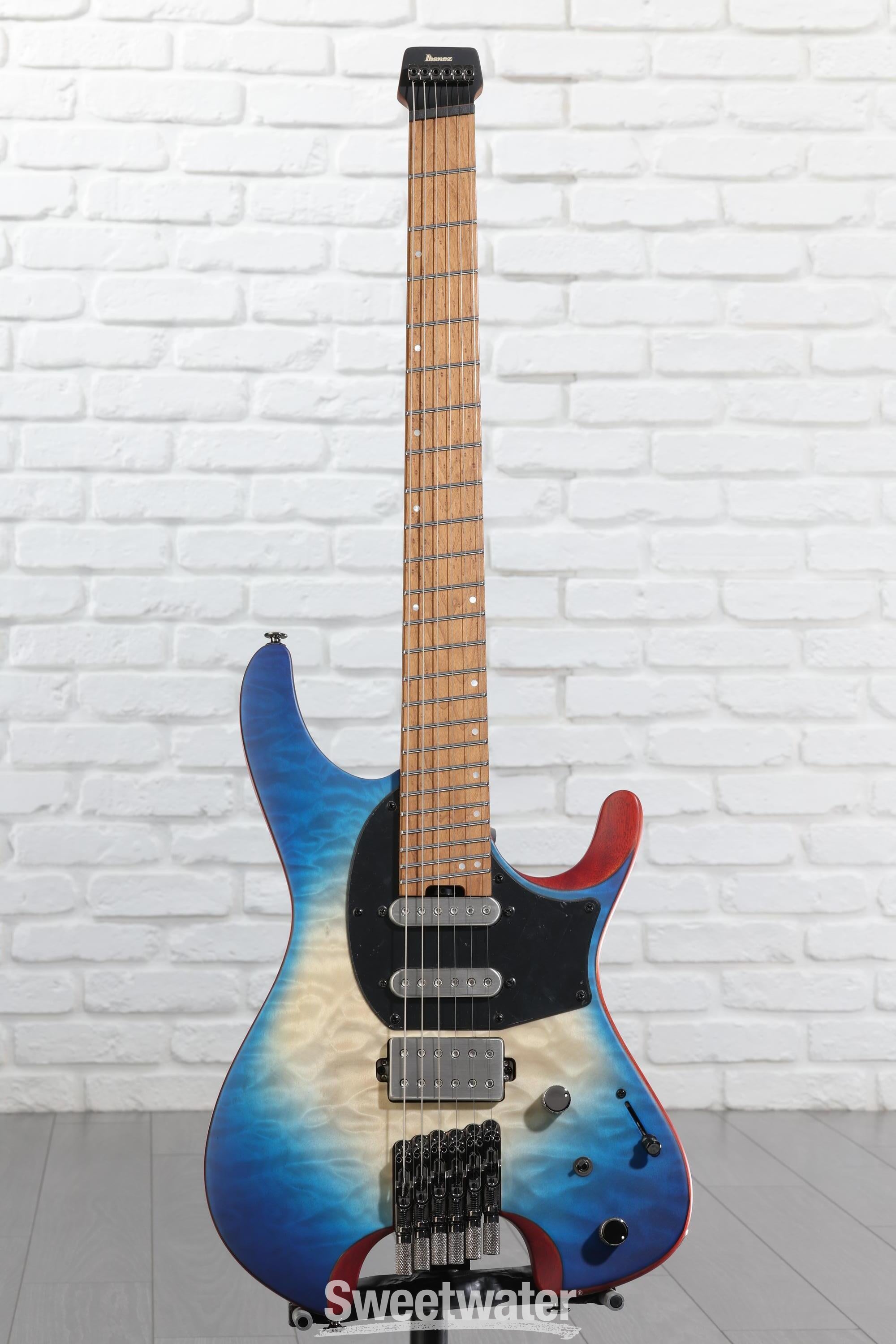 Ibanez QX54QM - Blue Sphere Burst Flat | Sweetwater