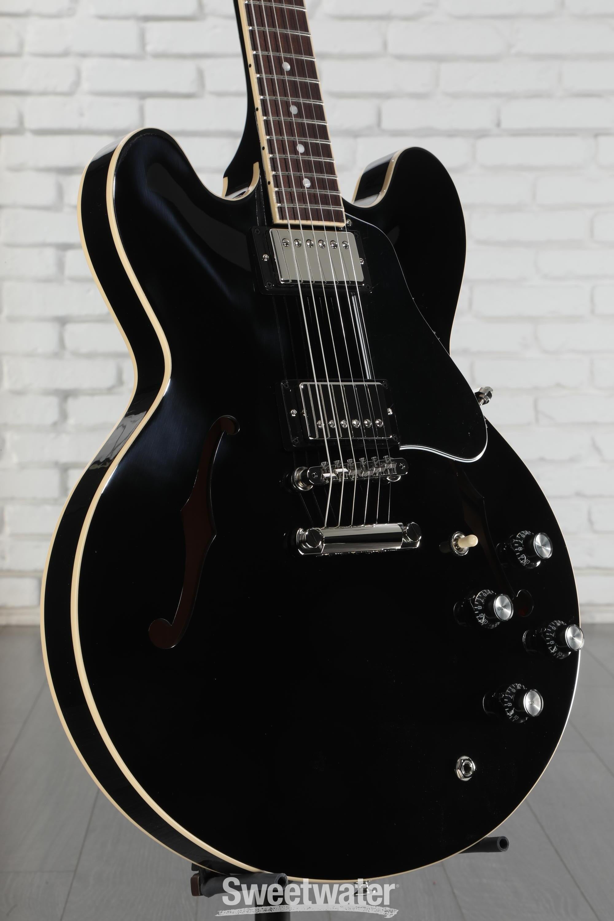 ギター Gibson ES-335 Ebony Gibson The Timeless Tradition