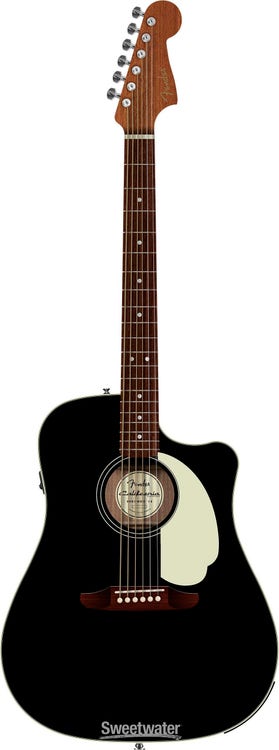 Fender California Standard Redondo CE Acoustic-electric Guitar - Black