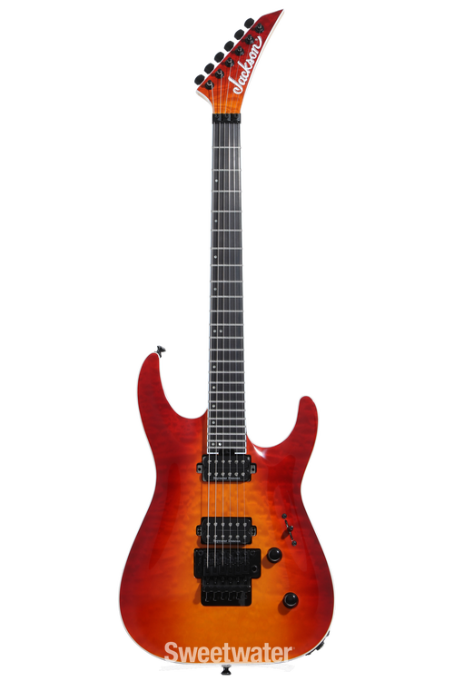 Jackson Pro Plus Series Dinky DKAQ Electric Guitar - Firestorm