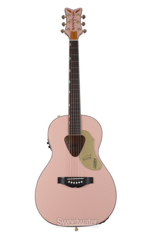 Gretsch G5021E Rancher Penguin Parlor Acoustic-electric Guitar - Shell Pink