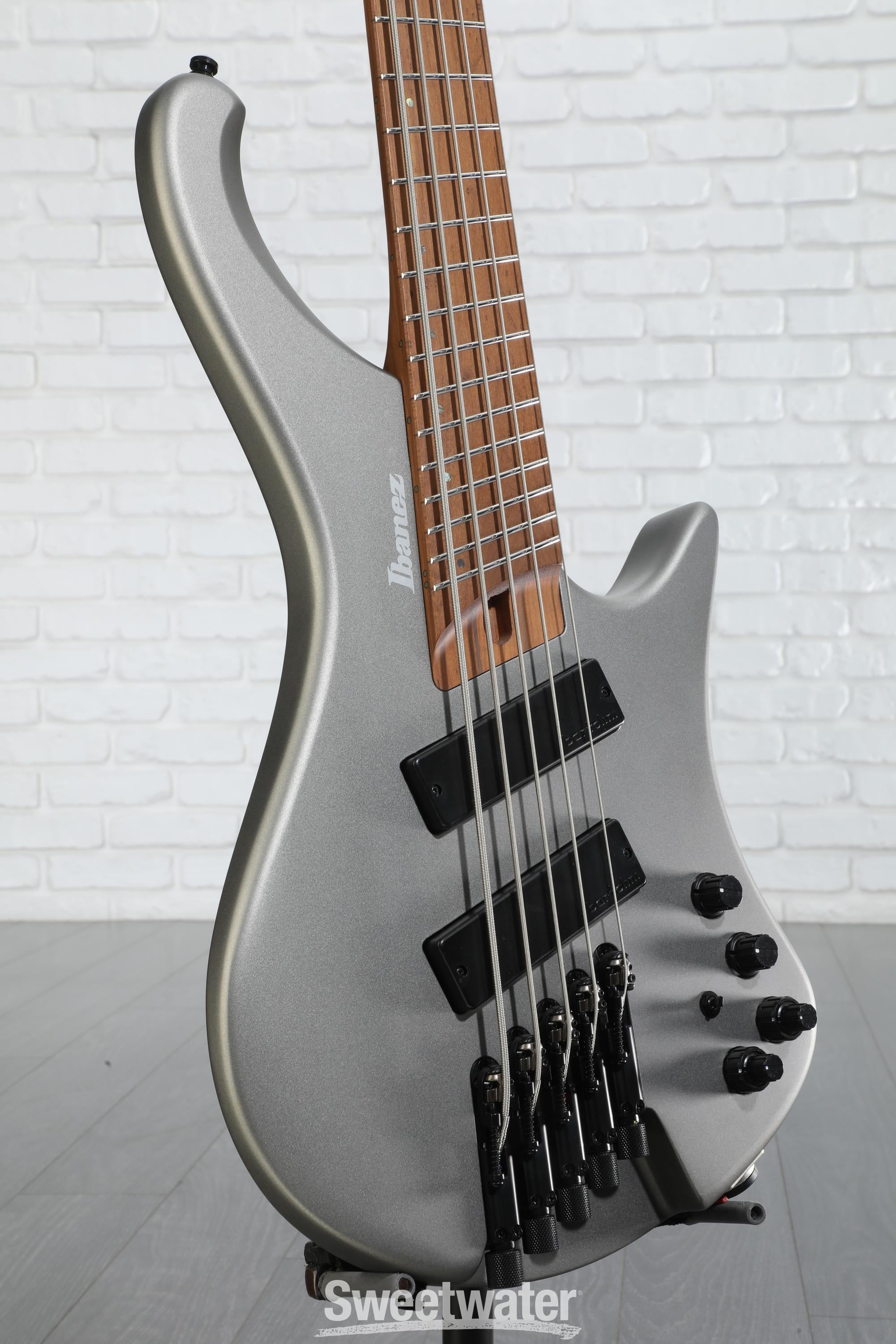 Ibanez Bass Workshop EHB1005SMS Bass Guitar - Metallic Gray