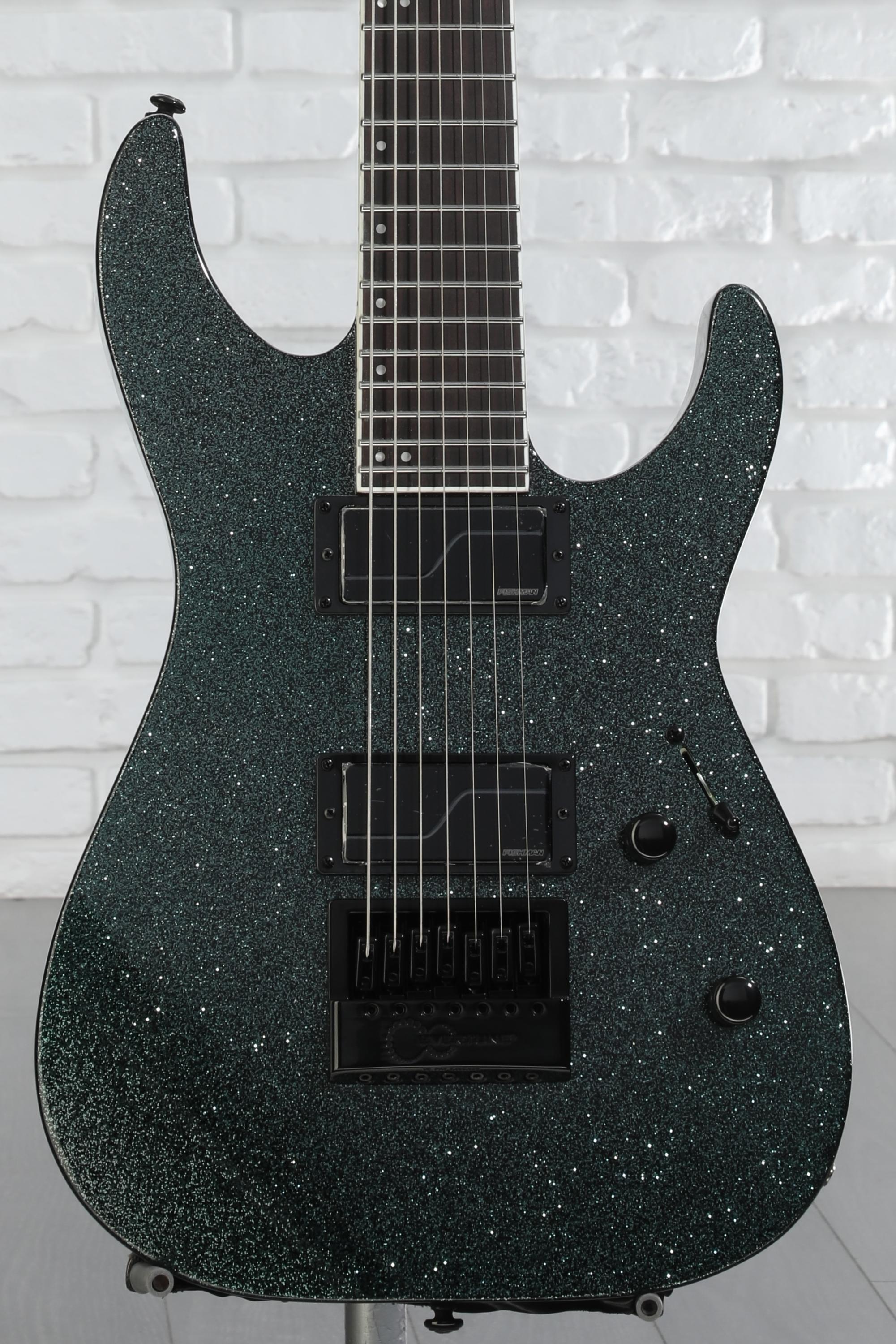 ESP LTD M-1007B 7-string Baritone Electric Guitar - Granite