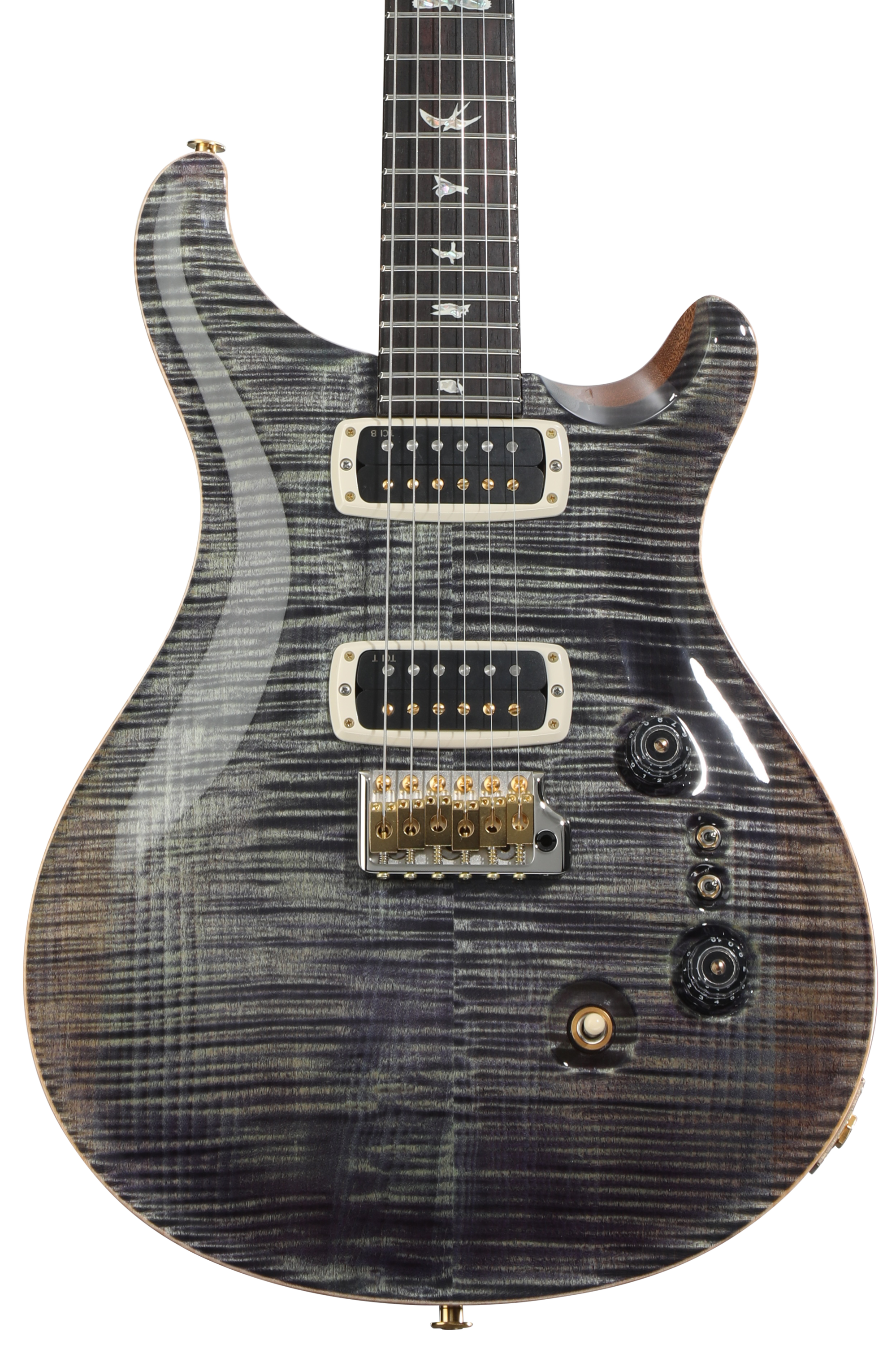 PRS Custom 24-08 Electric Guitar - Charcoal Burst/Charcoal