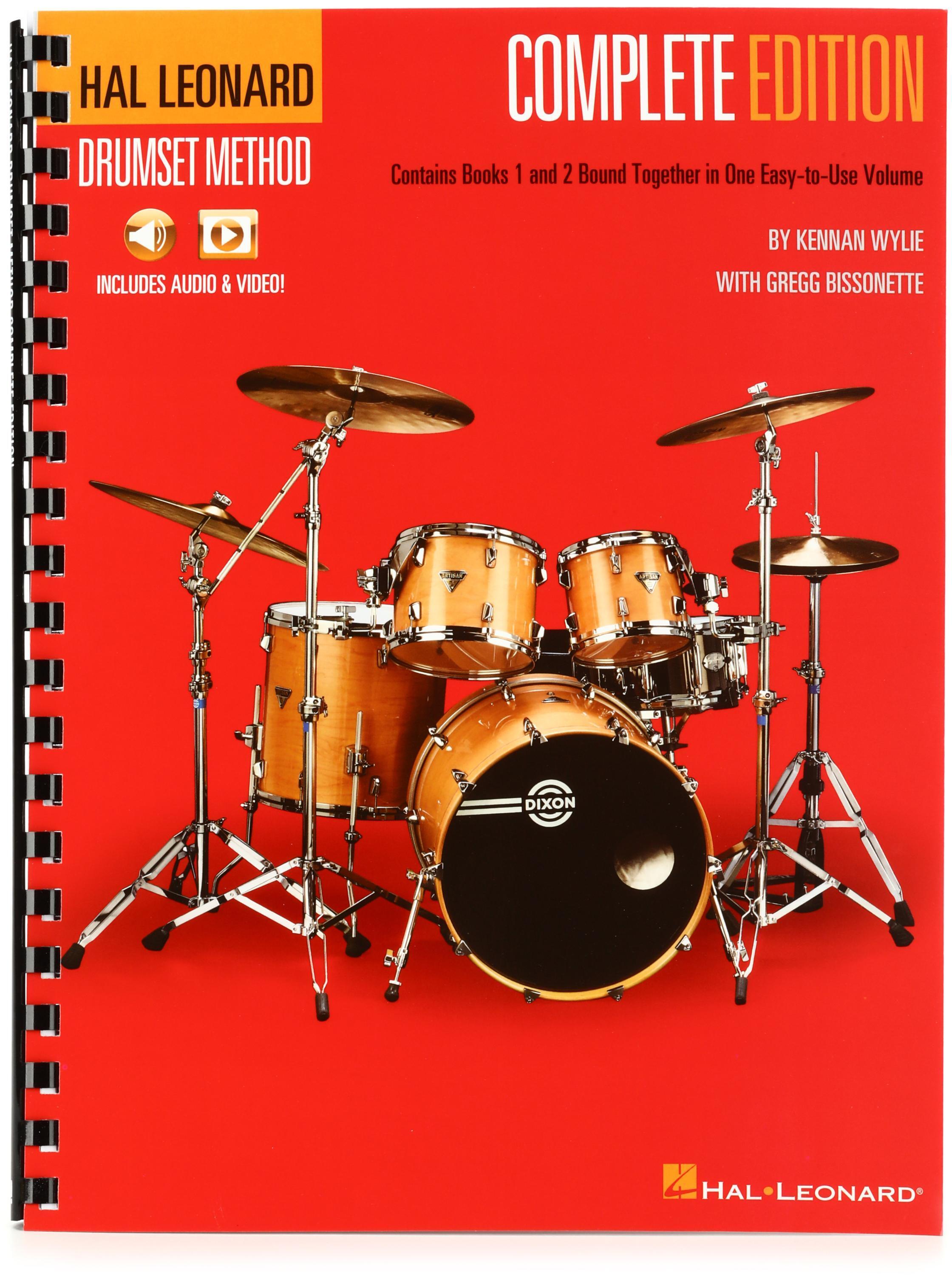 Hal Leonard Drumset Method Complete Edition with Online Video and