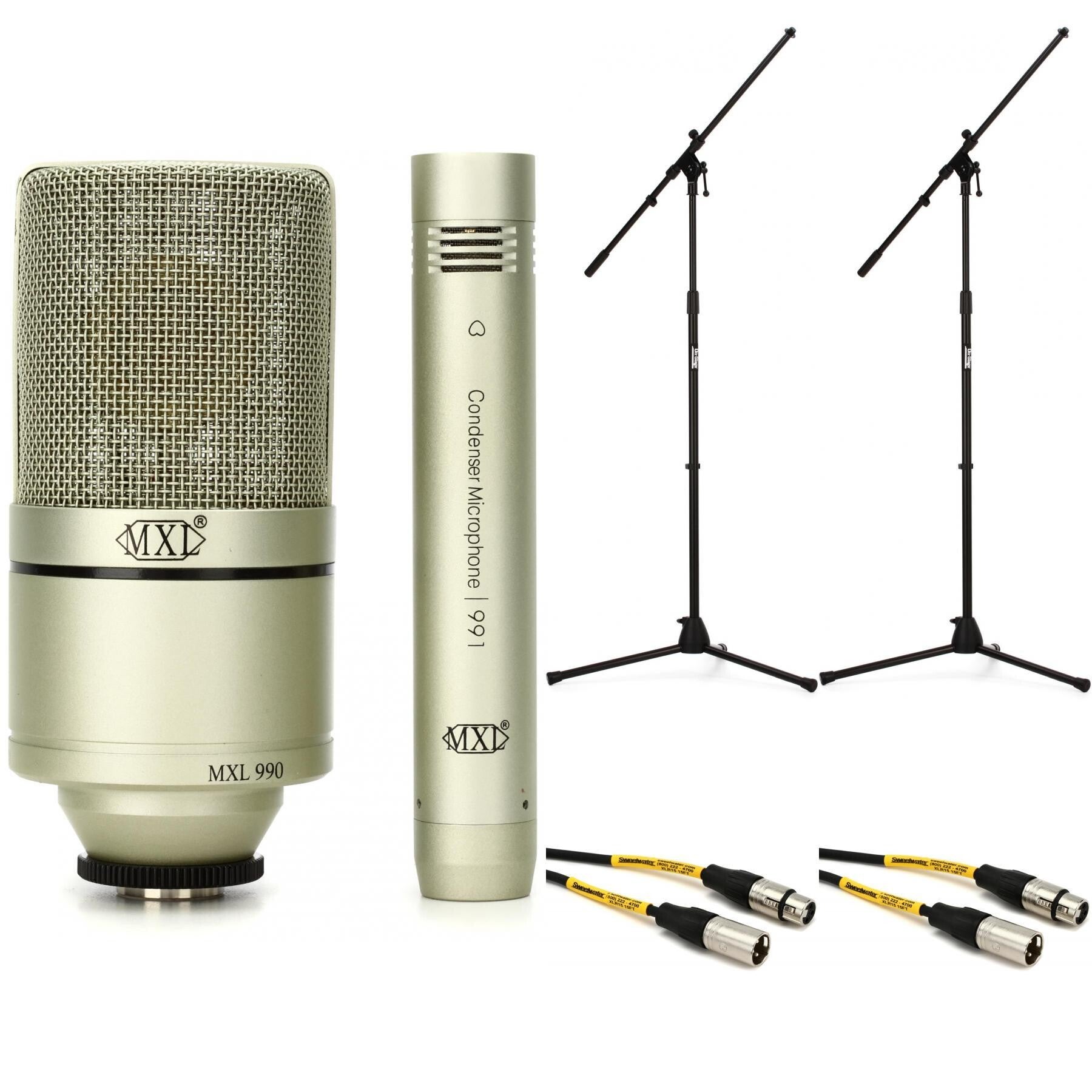 MXL 990/991 Recording Microphone Package | Sweetwater