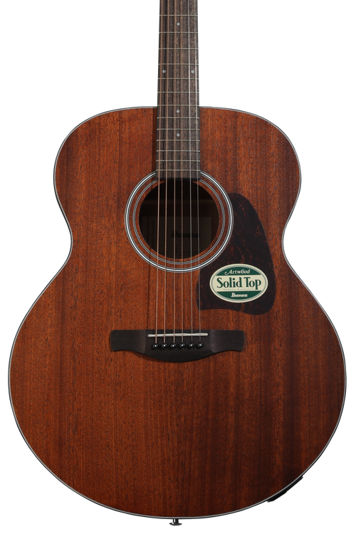 Ibanez AJ54E Artwood Jumbo Acoustic-electric Guitar - Open
