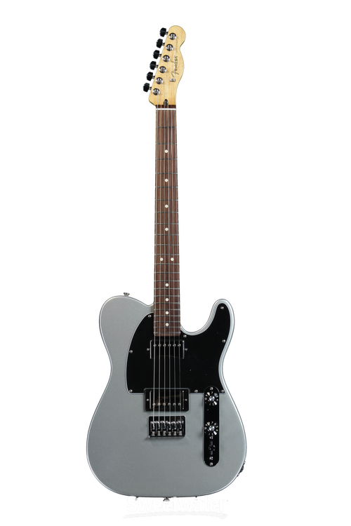 Fender Blacktop Telecaster HH - Silver, Rosewood