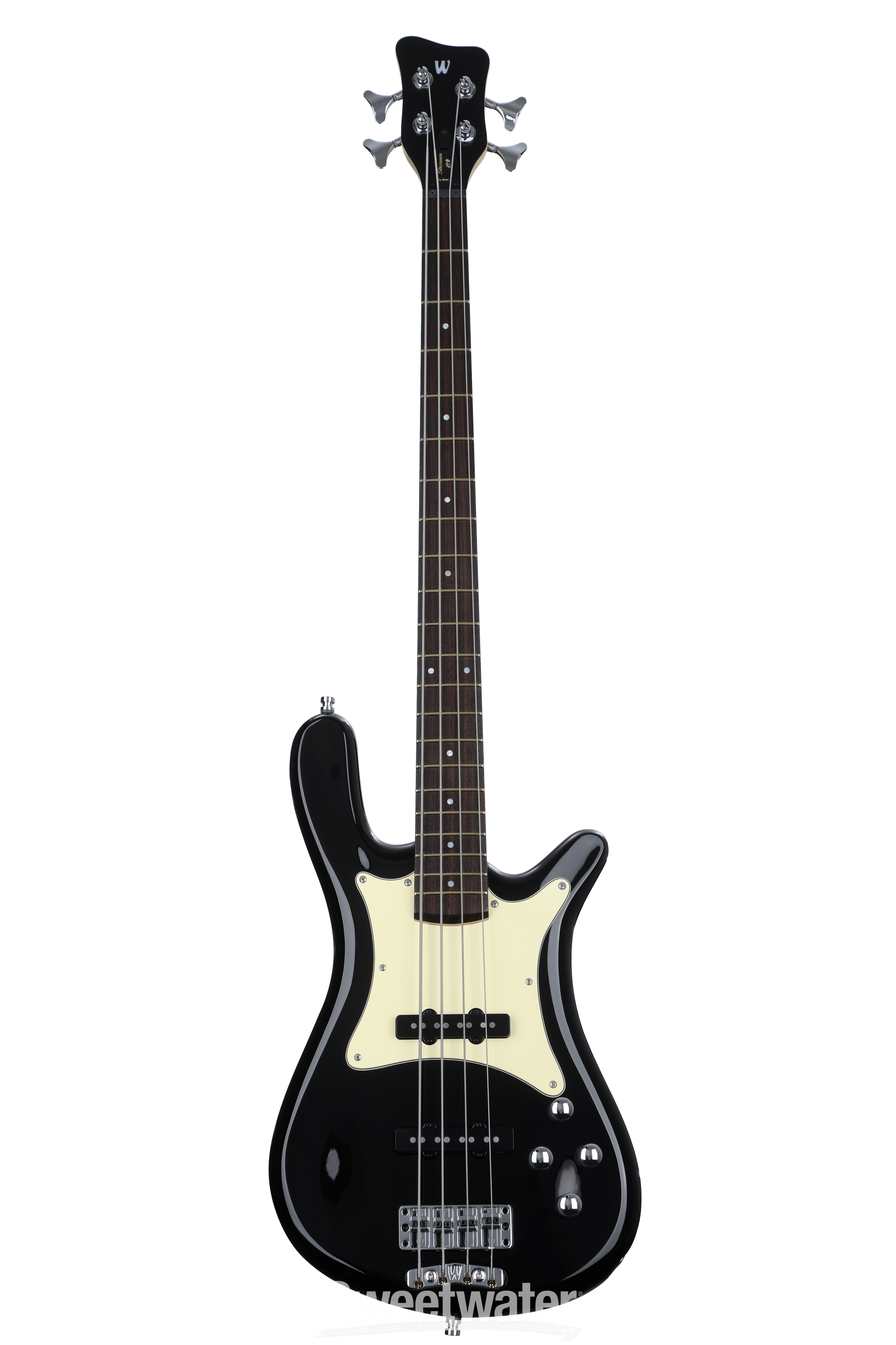Warwick Pro Series Streamer CV Electric Bass Guitar - Black Warwick Pro Series Streamer CV Electric Bass Guitar - Black