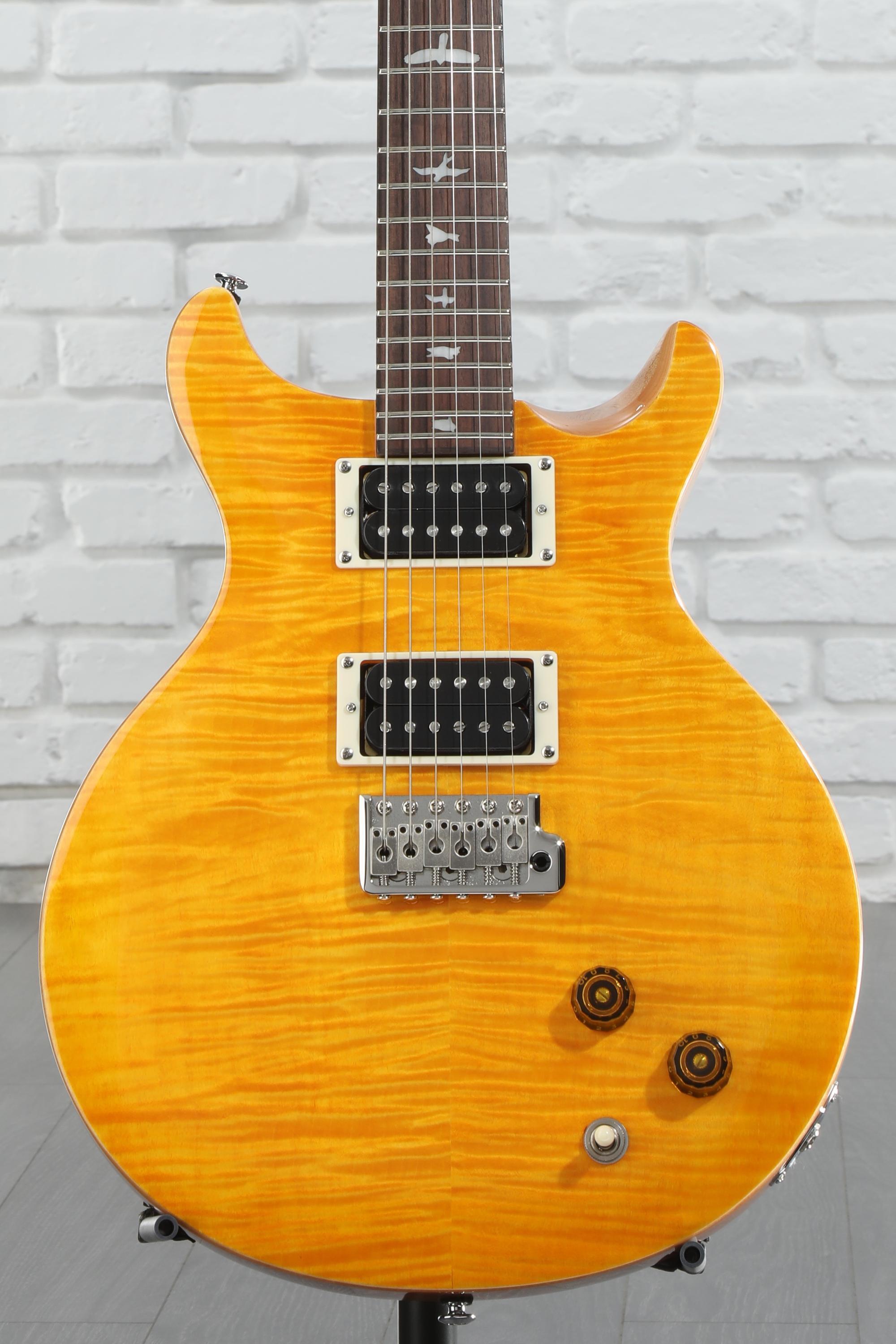 PRS SE Santana Electric Guitar - Santana Yellow | Sweetwater