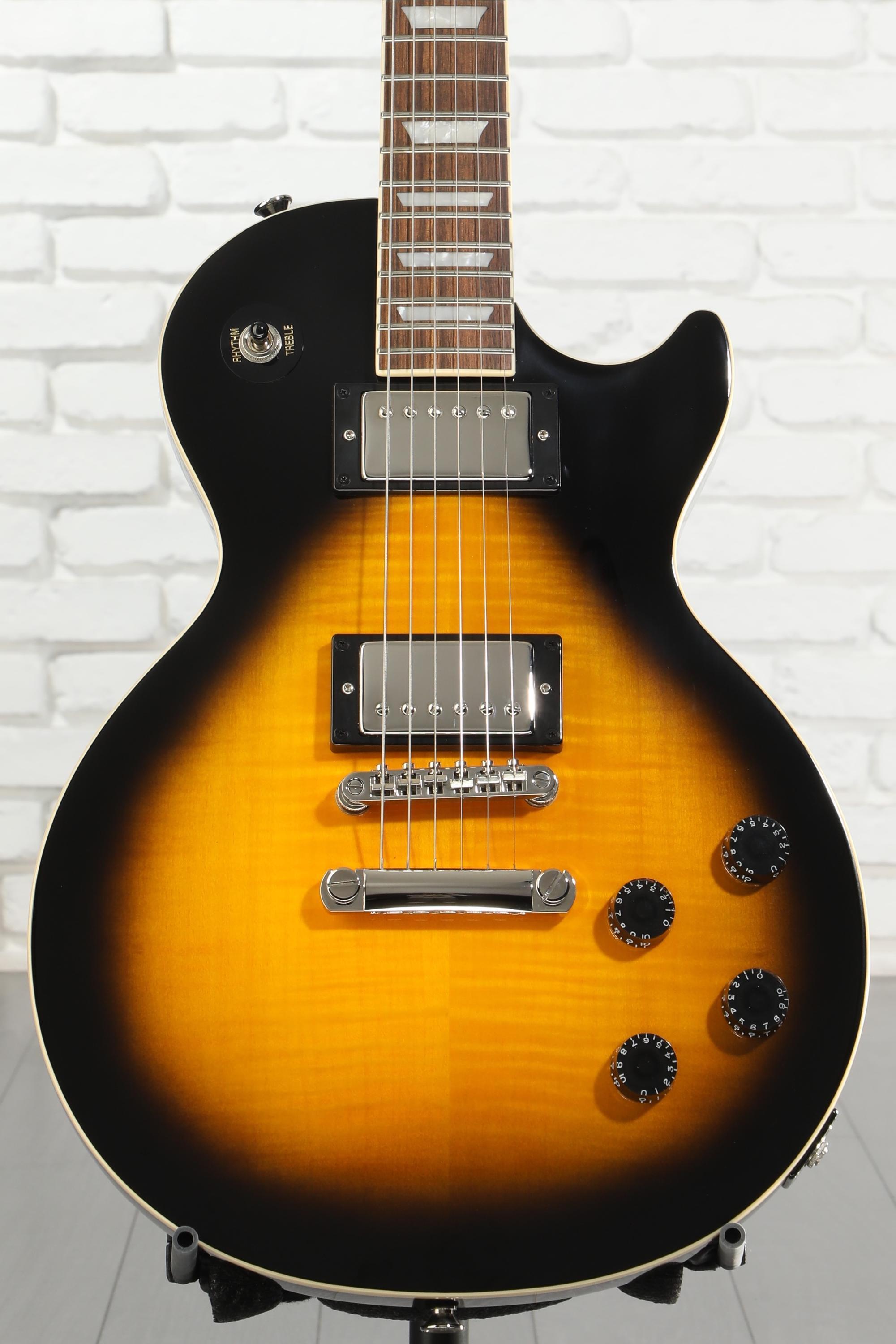Epiphone Les Paul Tribute Plus Electric Guitar - Vintage Sunburst
