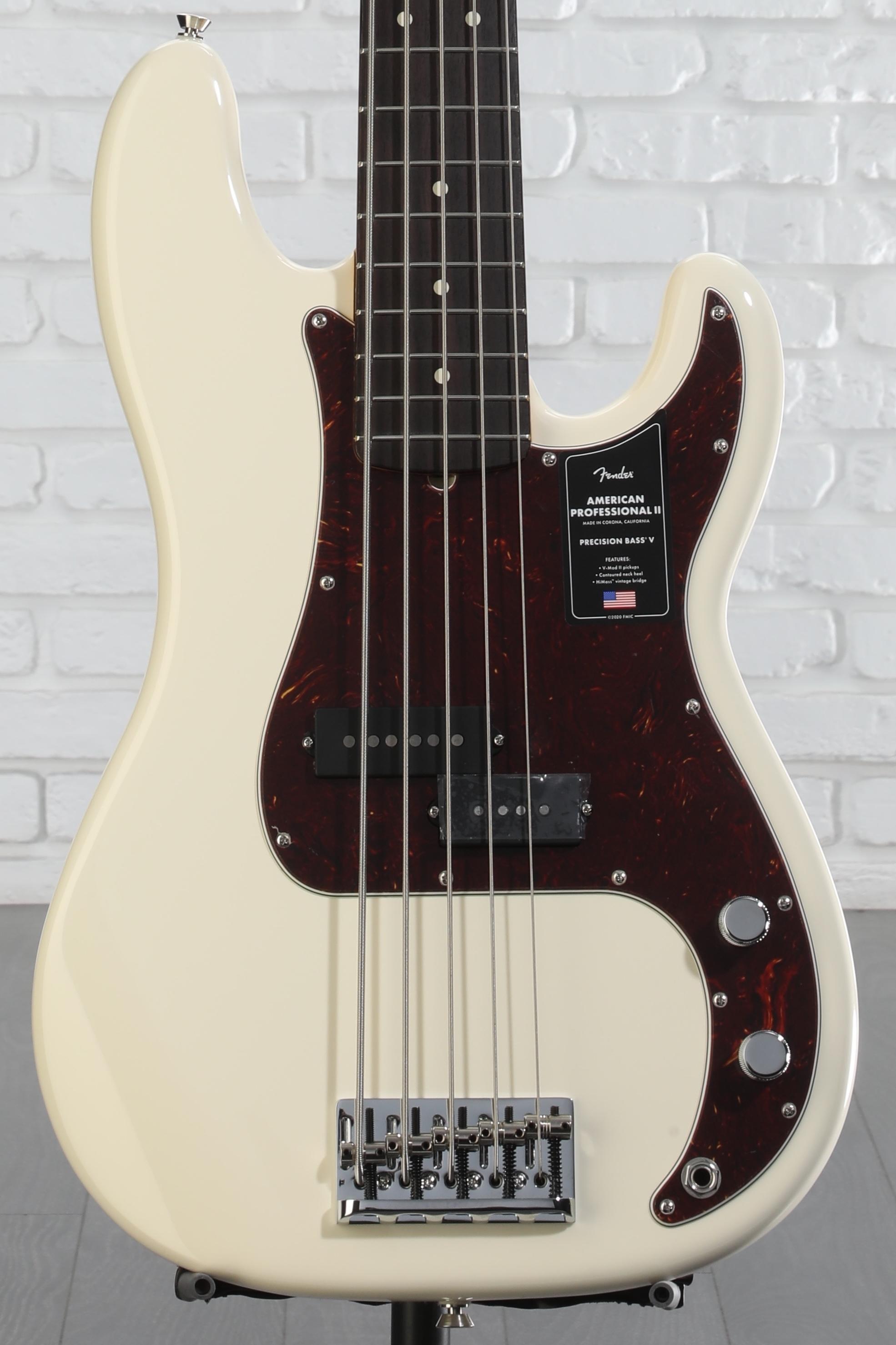 ベース Fender USA ProfessionalII PrecisionBassV Fender American Professional II Precision Bass V - Dark