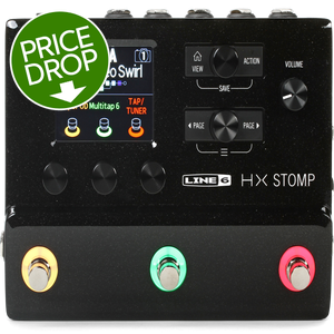 Line 6 HX Stomp Guitar Multi-effects Floor Processor - Cosmic Gray 