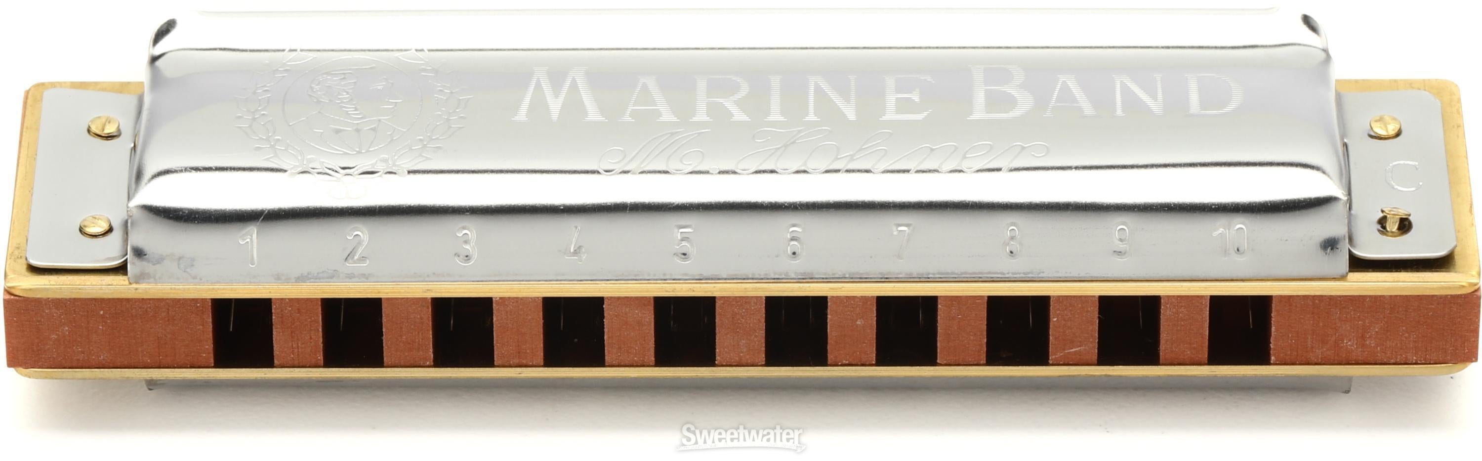 Hohner Marine Band 1896 Harmonica - Key of C | Sweetwater