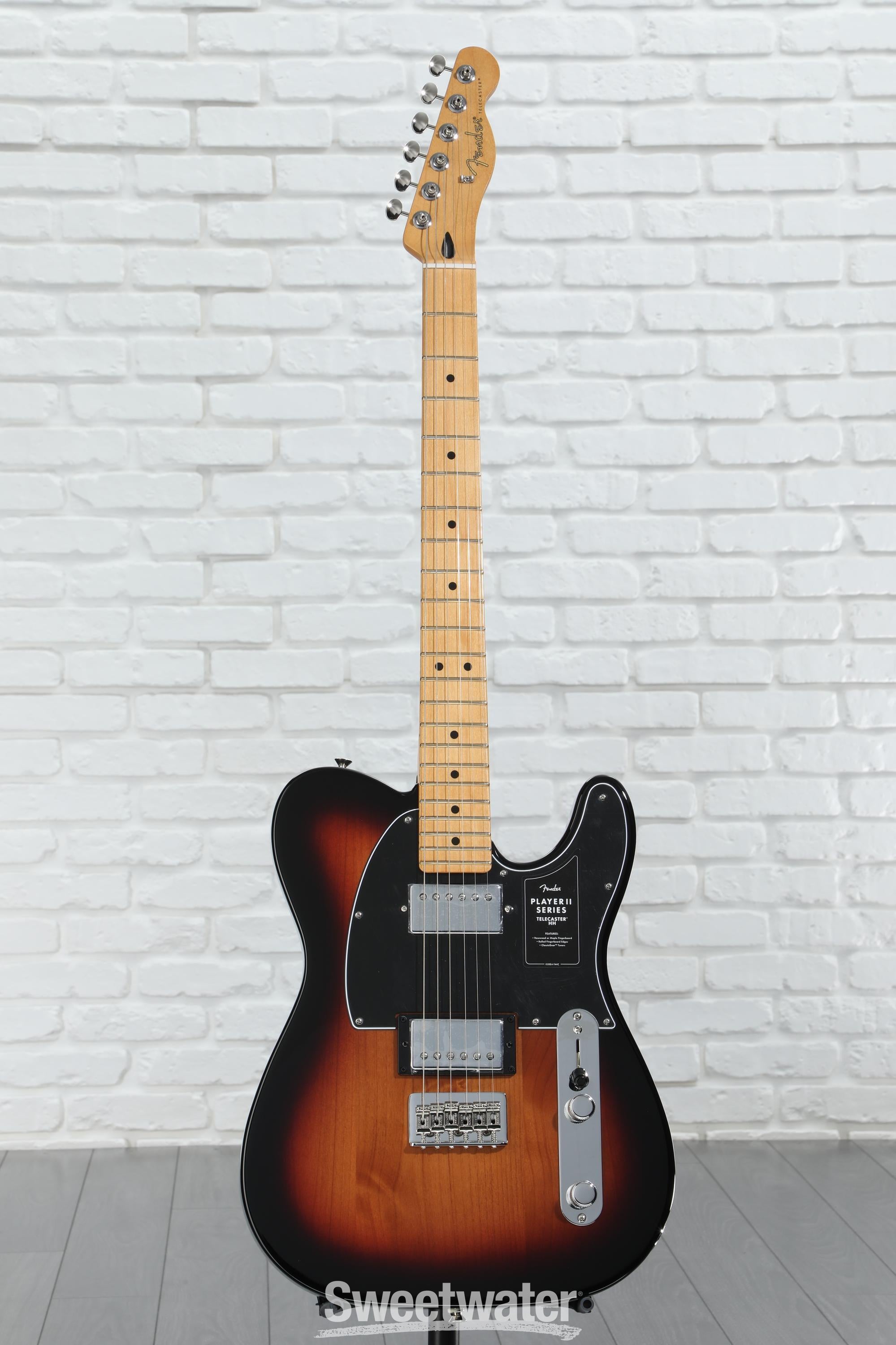 Fender Player II Telecaster HH Electric Guitar - 3-color