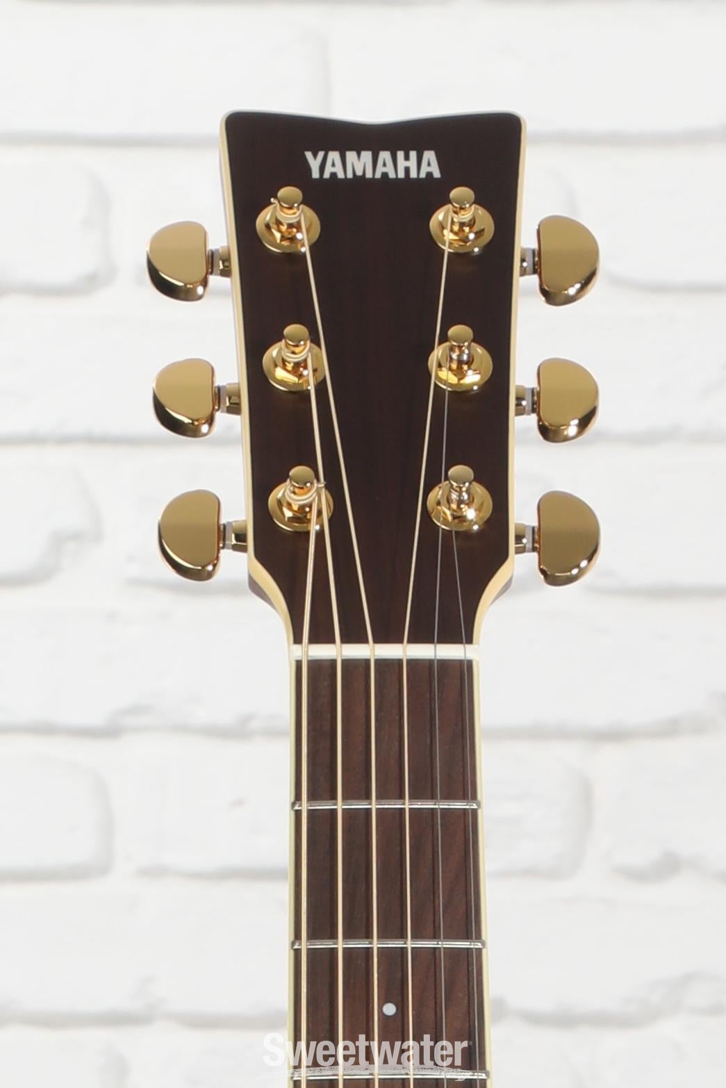 Yamaha LL6 ARE Original Jumbo Acoustic Guitar - Brown Sunburst