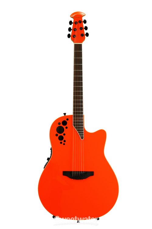 Ovation Elite TX Super Shallow Gloss Orange Reviews Sweetwater
