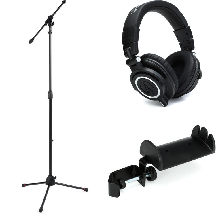 Audio-Technica ATH-M50x Closed-back Studio Monitoring Headphones