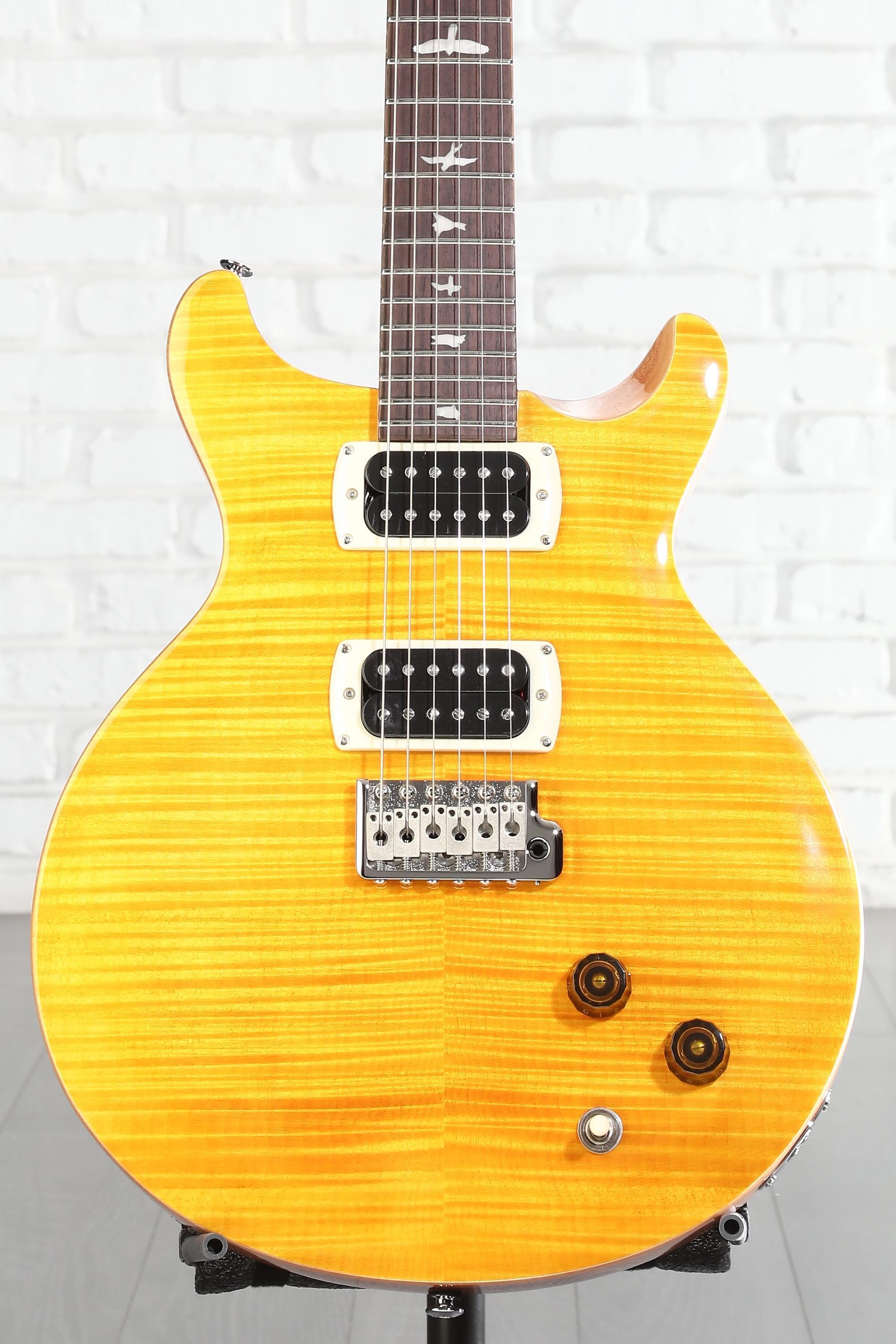 PRS SE Santana Electric Guitar - Santana Yellow | Sweetwater