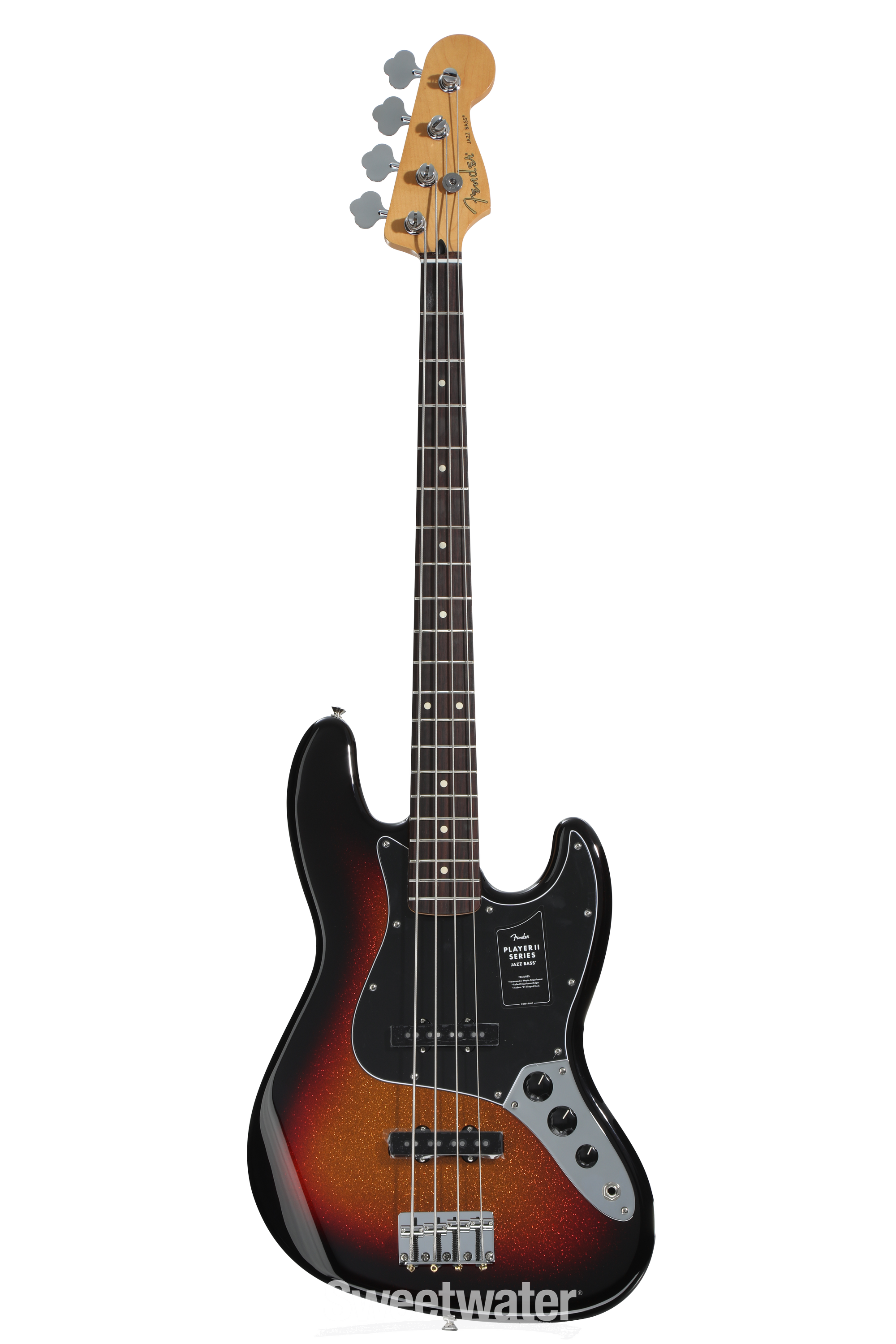 Fender LE Player II Jazz Bass - Sparkle 3-color Sunburst, Rosewood Fender LE Player II Jazz Bass - Sparkle 3-color Sunburst, Rosewood