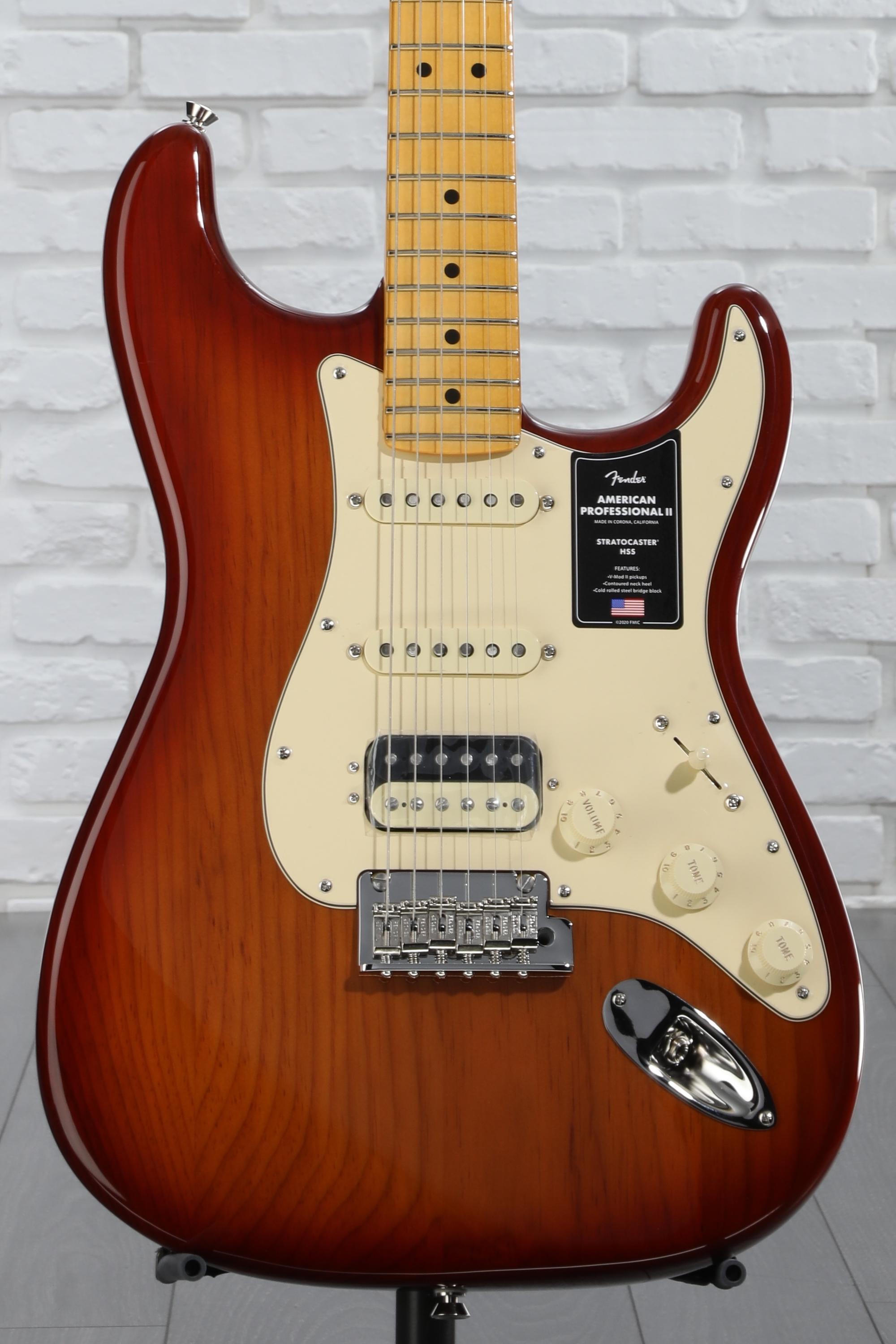 Fender American Professional II Stratocaster HSS - Sienna