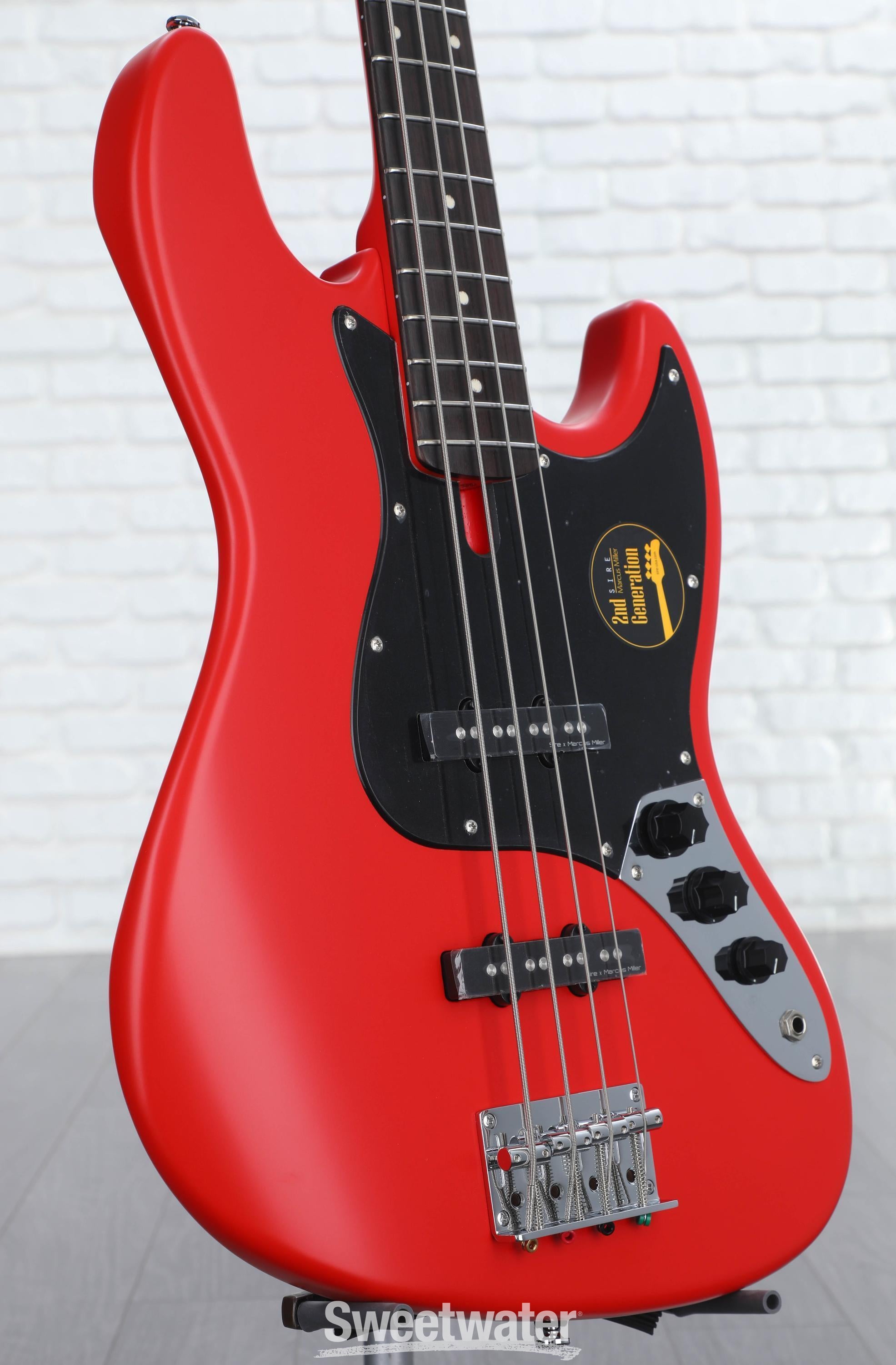 Sire Marcus Miller M3 4-String Electric Bass - See Through Red 