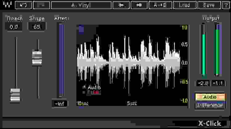 Waves X-Click Noise Reduction Plug-in