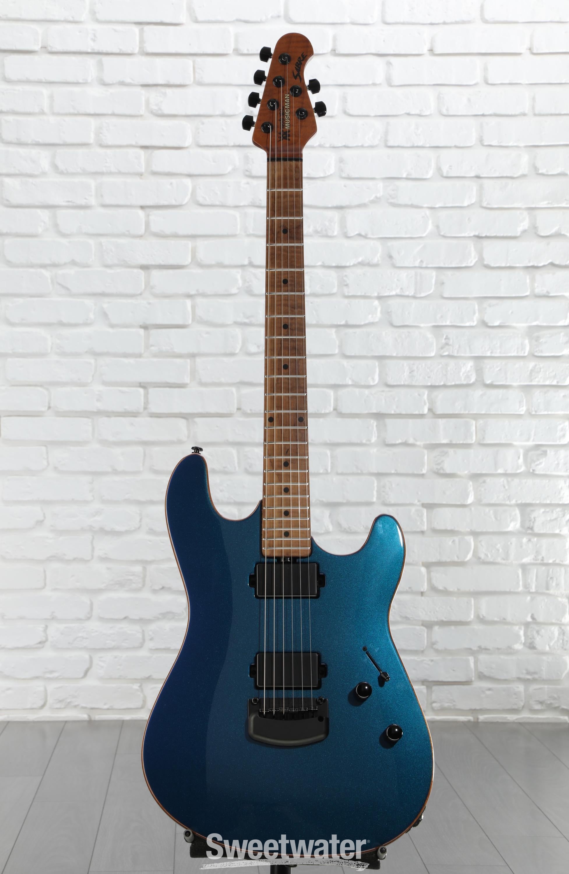Ernie Ball Music Man Sabre HT Electric Guitar - Saphhire Iris, Sweetwater Exclusive