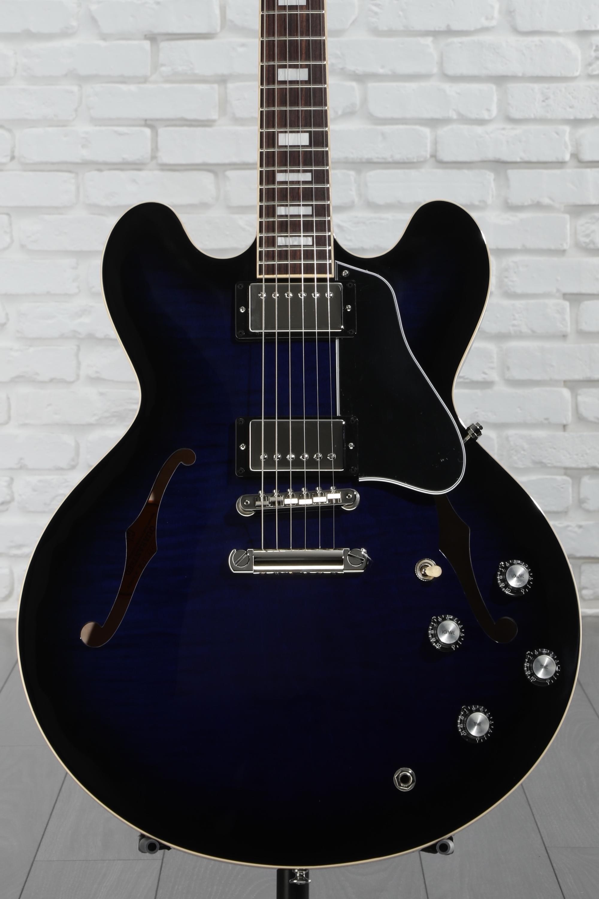 Gibson ES-335 Figured Semi-hollowbody Electric Guitar - Deep